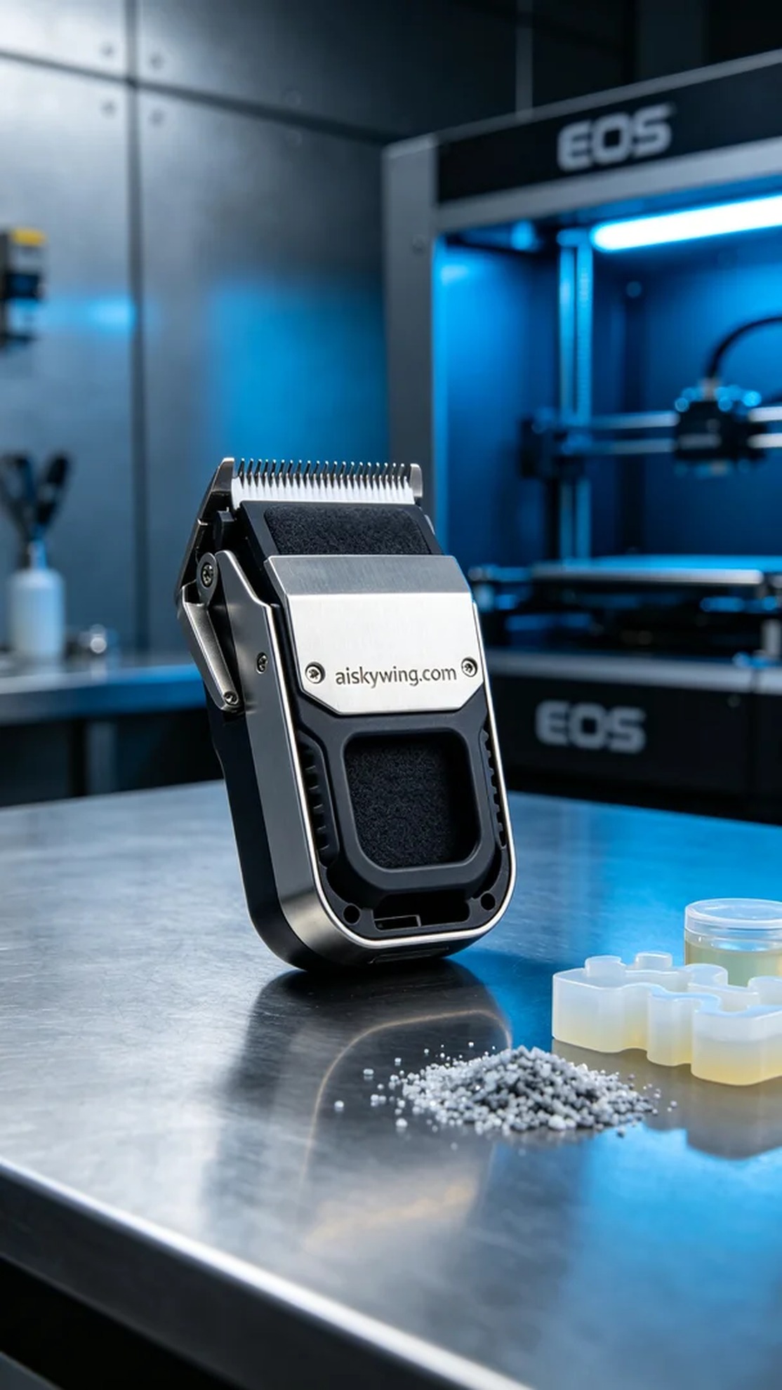 1092-Pet grooming clipper shell - Aiskywing Industrial 3D Printing Showcase 内容图4 Zhongshan Skywing 3D Technology Co.,LTD | 中山市天翼三维科技有限公司 1092-Pet grooming clipper shell - Aiskywing Industrial 3D Printing Showcase 混合工艺-综合 (HP-C) 图4张
