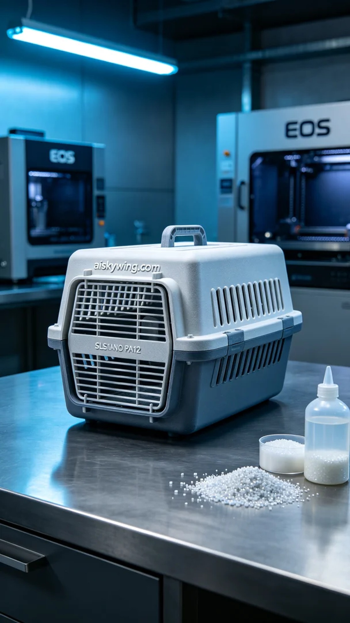 0973-Pet Airline Crate Ventilation Parts - Aiskywing Industrial 3D Printing Showcase 内容图2 Zhongshan Skywing 3D Technology Co.,LTD | 中山市天翼三维科技有限公司 0973-Pet Airline Crate Ventilation Parts - Aiskywing Industrial 3D Printing Showcase SLS-工业户外 (SLS-IO) 图2张