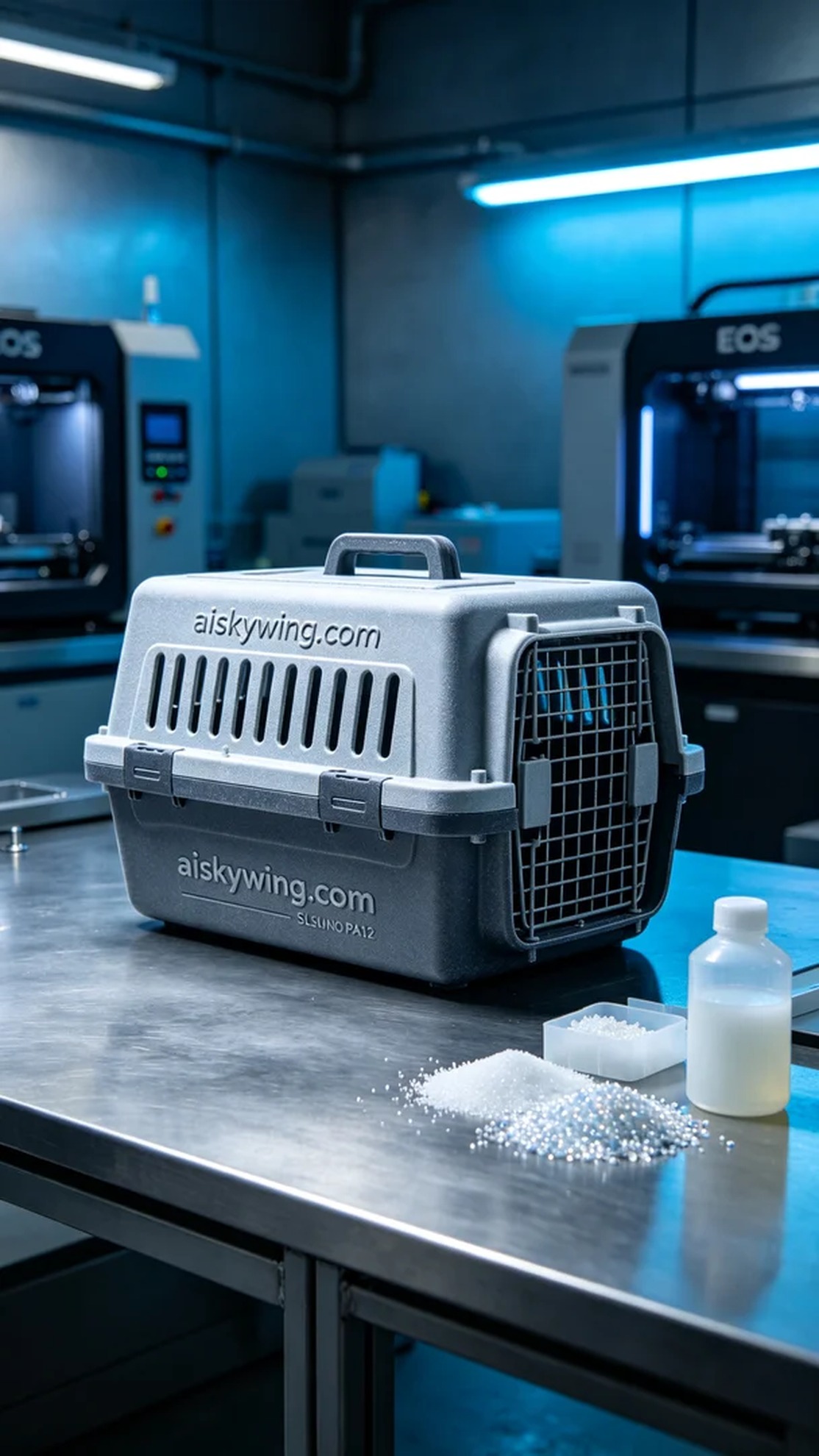 0973-Pet Airline Crate Ventilation Parts - Aiskywing Industrial 3D Printing Showcase 内容图4 Zhongshan Skywing 3D Technology Co.,LTD | 中山市天翼三维科技有限公司 0973-Pet Airline Crate Ventilation Parts - Aiskywing Industrial 3D Printing Showcase SLS-工业户外 (SLS-IO) 图4张