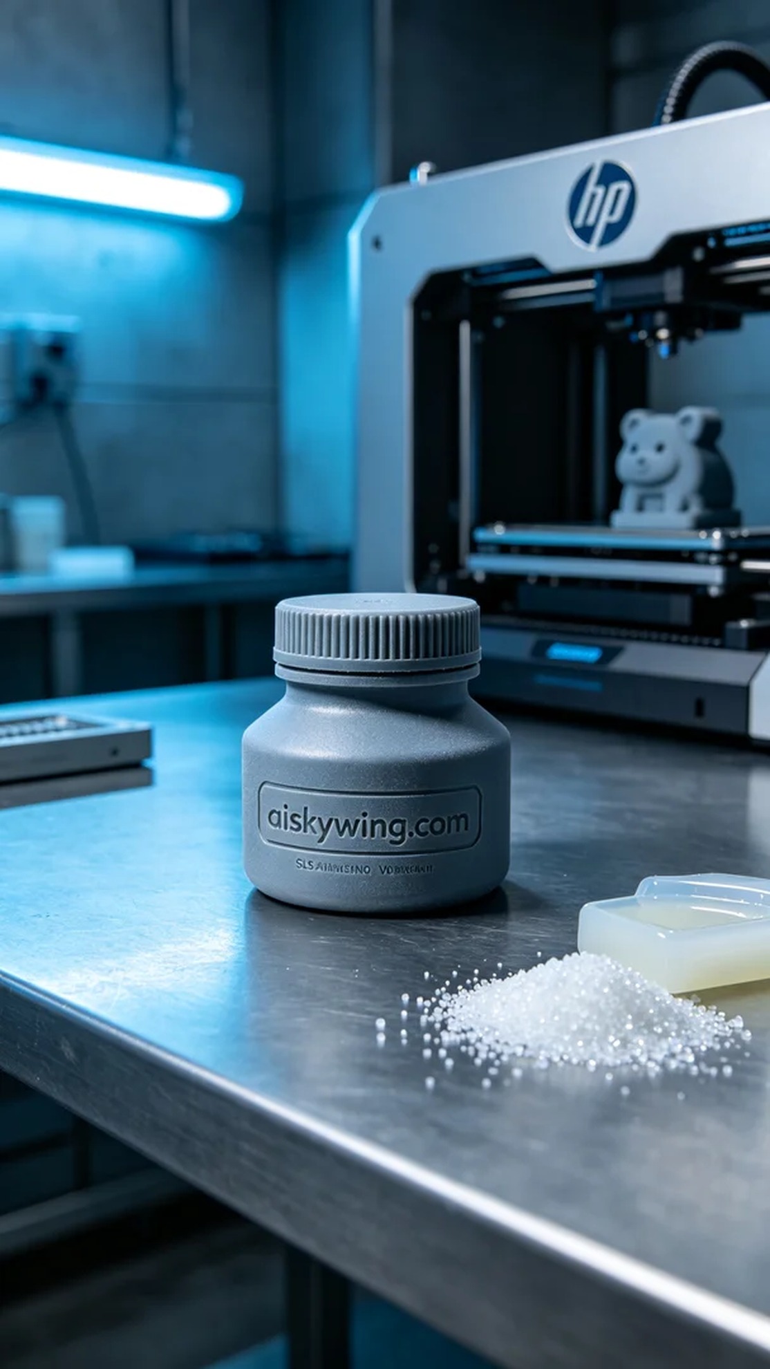 0612-Pet hair conditioner bottle cap - Aiskywing Industrial 3D Printing Showcase 内容图2 Zhongshan Skywing 3D Technology Co.,LTD | 中山市天翼三维科技有限公司 0612-Pet hair conditioner bottle cap - Aiskywing Industrial 3D Printing Showcase SLS-工业户外 (SLS-IO) 图2张