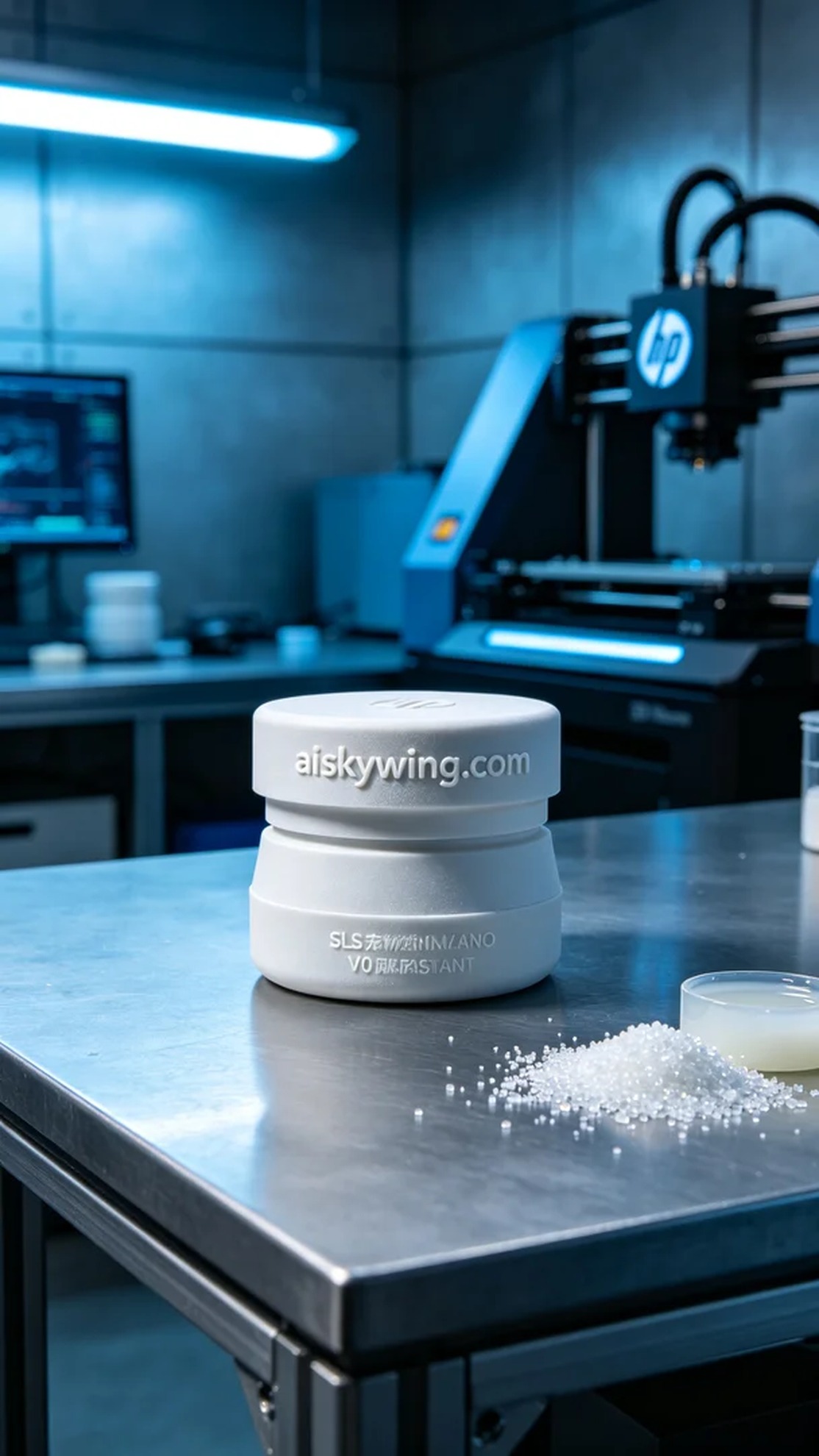 0612-Pet hair conditioner bottle cap - Aiskywing Industrial 3D Printing Showcase 内容图4 Zhongshan Skywing 3D Technology Co.,LTD | 中山市天翼三维科技有限公司 0612-Pet hair conditioner bottle cap - Aiskywing Industrial 3D Printing Showcase SLS-工业户外 (SLS-IO) 图4张