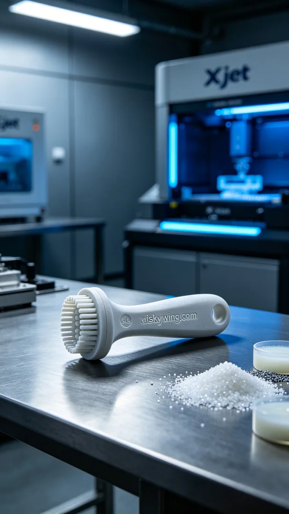 0601-Pet Oral Cleaner Handle - Aiskywing Industrial 3D Printing Showcase 内容图2 Zhongshan Skywing 3D Technology Co.,LTD | 中山市天翼三维科技有限公司 0601-Pet Oral Cleaner Handle - Aiskywing Industrial 3D Printing Showcase SLS-工业户外 (SLS-IO) 图2张