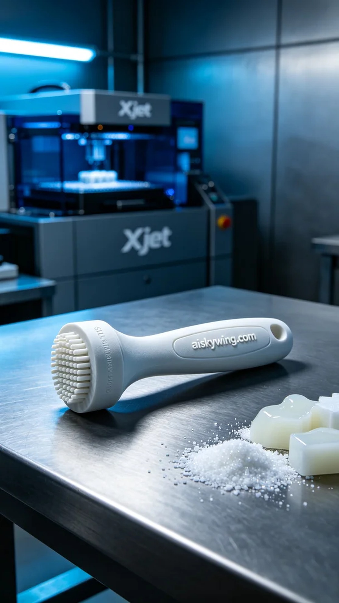 0601-Pet Oral Cleaner Handle - Aiskywing Industrial 3D Printing Showcase 内容图3 Zhongshan Skywing 3D Technology Co.,LTD | 中山市天翼三维科技有限公司 0601-Pet Oral Cleaner Handle - Aiskywing Industrial 3D Printing Showcase SLS-工业户外 (SLS-IO) 图3张