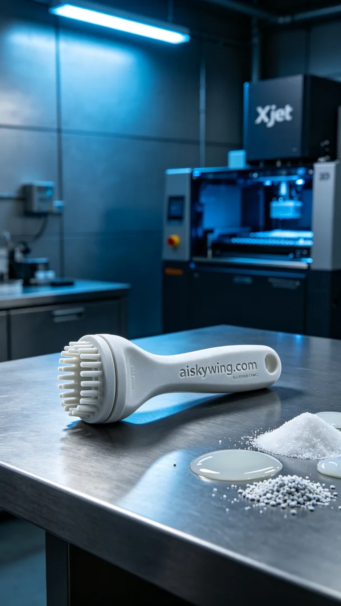 0601-Pet Oral Cleaner Handle - Aiskywing Industrial 3D Printing Showcase 内容图4 Zhongshan Skywing 3D Technology Co.,LTD | 中山市天翼三维科技有限公司 0601-Pet Oral Cleaner Handle - Aiskywing Industrial 3D Printing Showcase SLS-工业户外 (SLS-IO) 图4张