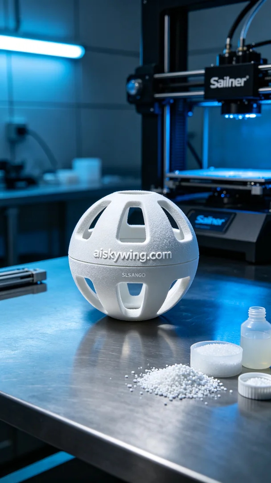 0945-Pet food dispensing ball shell - Aiskywing Industrial 3D Printing Showcase