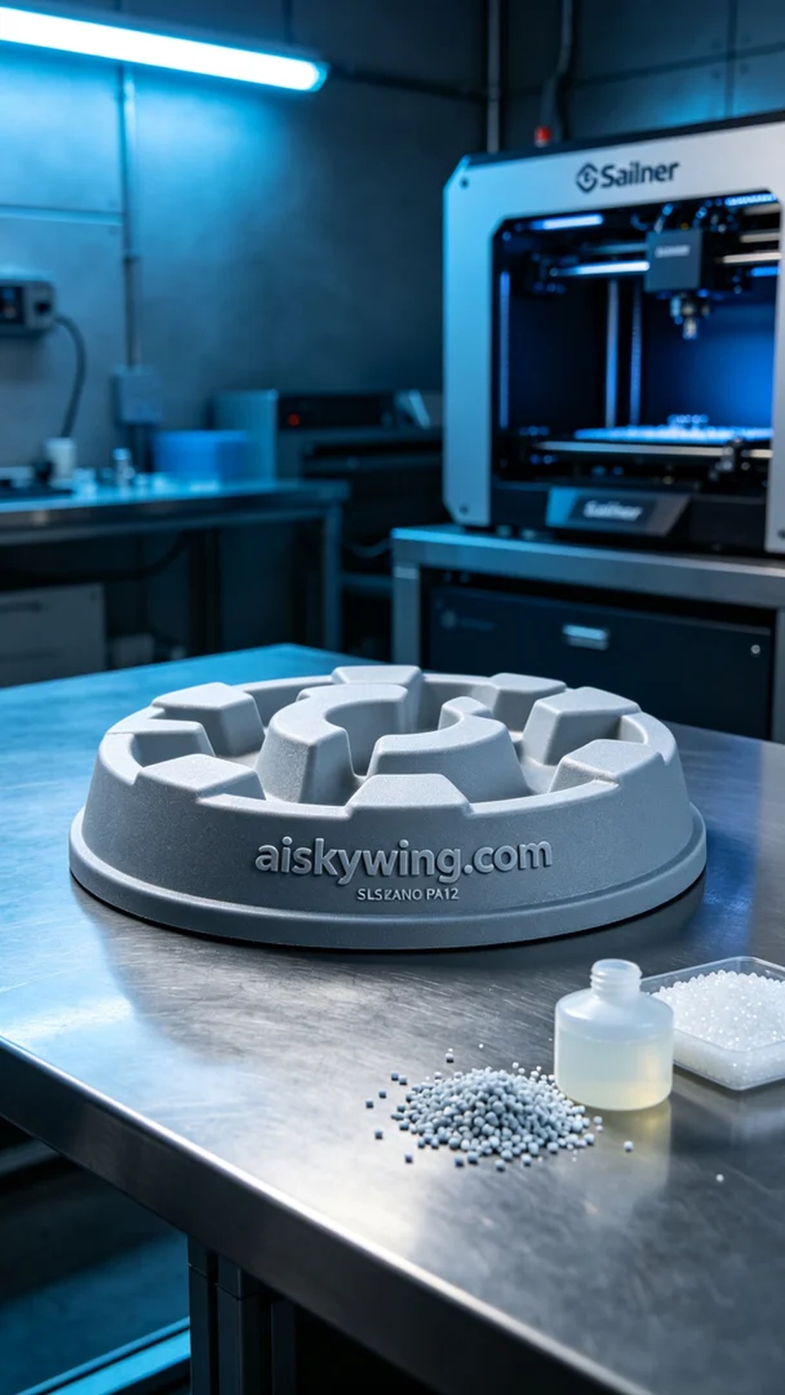 0611-Pet Slow Feeder Divider - Aiskywing Industrial 3D Printing Showcase