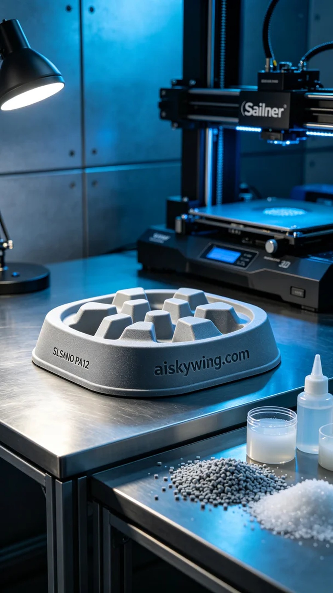 0611-Pet Slow Feeder Divider - Aiskywing Industrial 3D Printing Showcase 内容图3 Zhongshan Skywing 3D Technology Co.,LTD | 中山市天翼三维科技有限公司 0611-Pet Slow Feeder Divider - Aiskywing Industrial 3D Printing Showcase SLS-工业户外 (SLS-IO) 图3张