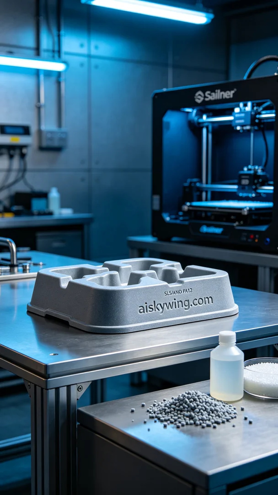 0611-Pet Slow Feeder Divider - Aiskywing Industrial 3D Printing Showcase 内容图4 Zhongshan Skywing 3D Technology Co.,LTD | 中山市天翼三维科技有限公司 0611-Pet Slow Feeder Divider - Aiskywing Industrial 3D Printing Showcase SLS-工业户外 (SLS-IO) 图4张