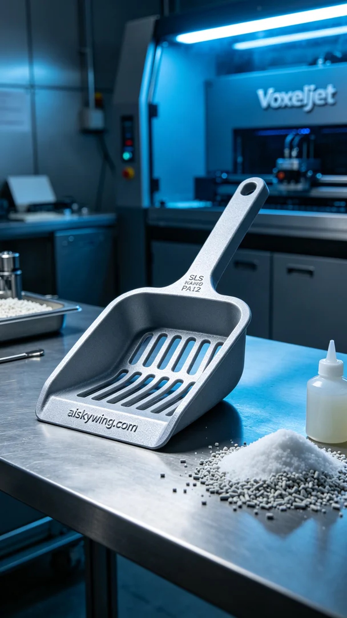 0953-Pet cat litter scoop - Aiskywing Industrial 3D Printing Showcase 内容图2 Zhongshan Skywing 3D Technology Co.,LTD | 中山市天翼三维科技有限公司 0953-Pet cat litter scoop - Aiskywing Industrial 3D Printing Showcase SLS-工业户外 (SLS-IO) 图2张