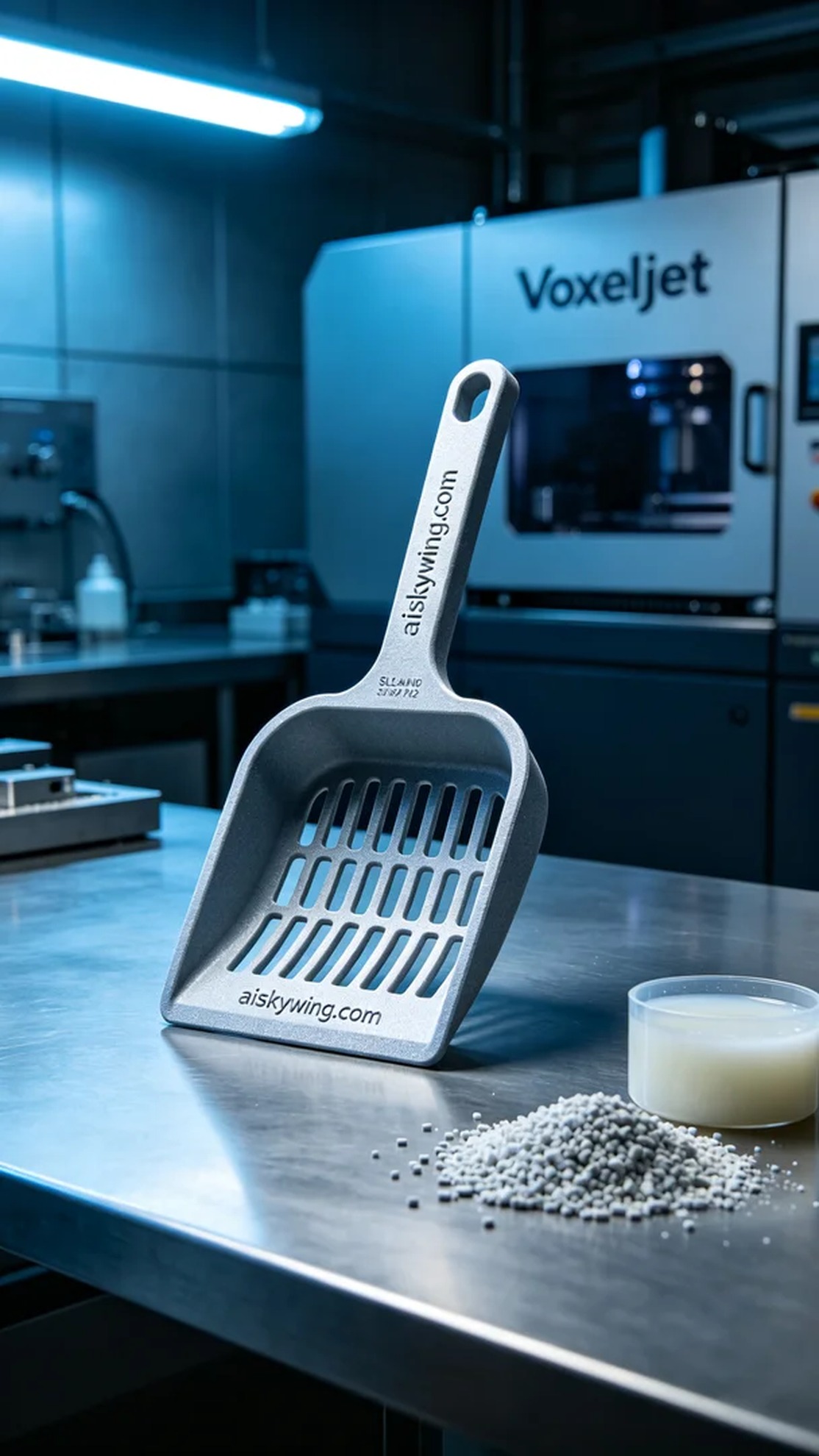 0953-Pet cat litter scoop - Aiskywing Industrial 3D Printing Showcase 内容图4 Zhongshan Skywing 3D Technology Co.,LTD | 中山市天翼三维科技有限公司 0953-Pet cat litter scoop - Aiskywing Industrial 3D Printing Showcase SLS-工业户外 (SLS-IO) 图4张