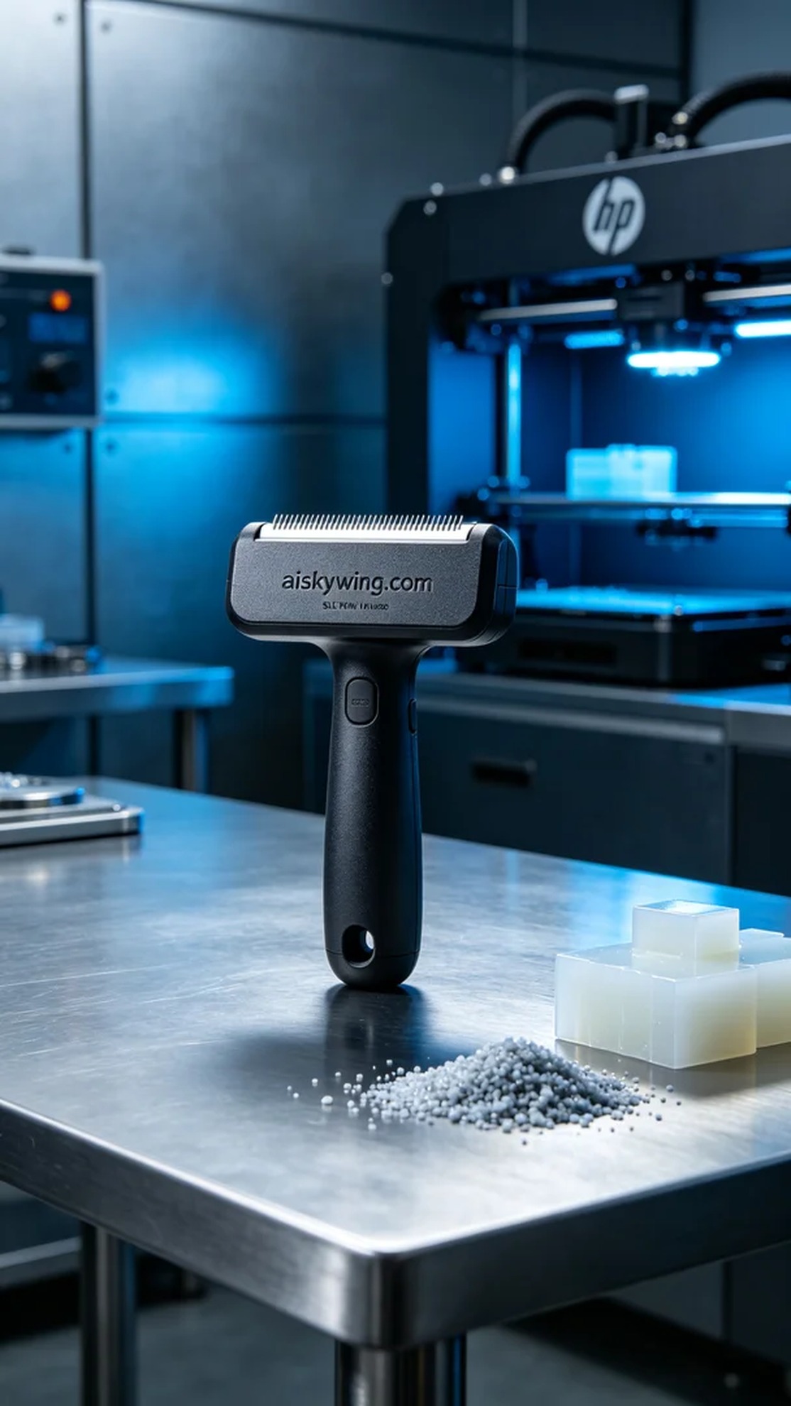 0600-Pet hair removal brush handle - Aiskywing Industrial 3D Printing Showcase 内容图2 Zhongshan Skywing 3D Technology Co.,LTD | 中山市天翼三维科技有限公司 0600-Pet hair removal brush handle - Aiskywing Industrial 3D Printing Showcase SLS-工业户外 (SLS-IO) 图2张