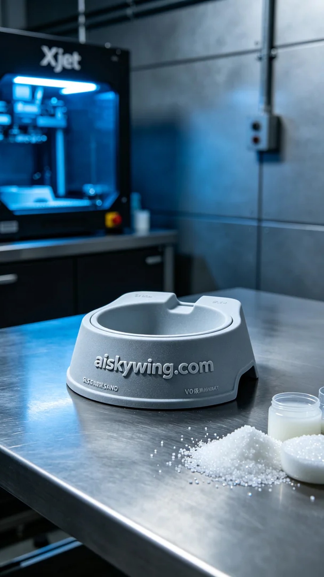 0618-Pet Water Bowl Stand - Aiskywing Industrial 3D Printing Showcase