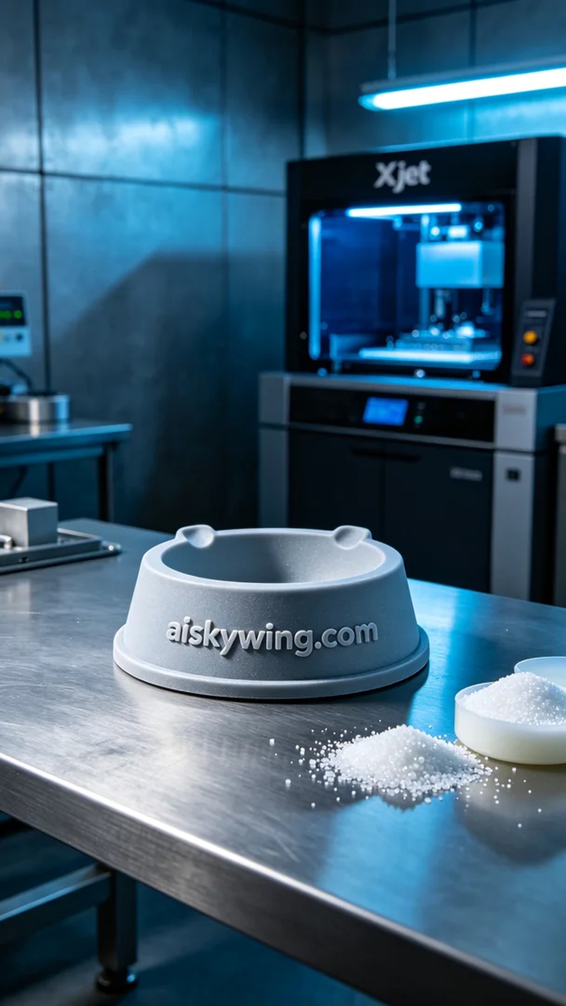 0618-Pet Water Bowl Stand - Aiskywing Industrial 3D Printing Showcase 内容图2 Zhongshan Skywing 3D Technology Co.,LTD | 中山市天翼三维科技有限公司 0618-Pet Water Bowl Stand - Aiskywing Industrial 3D Printing Showcase SLS-工业户外 (SLS-IO) 图2张