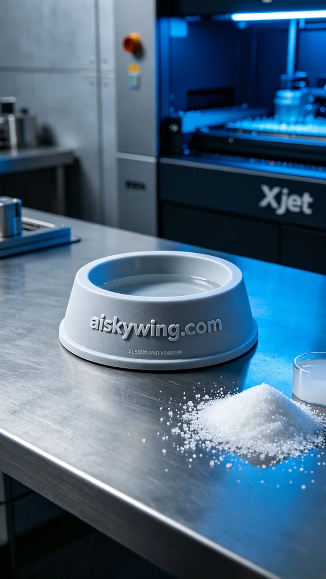 0618-Pet Water Bowl Stand - Aiskywing Industrial 3D Printing Showcase 内容图3 Zhongshan Skywing 3D Technology Co.,LTD | 中山市天翼三维科技有限公司 0618-Pet Water Bowl Stand - Aiskywing Industrial 3D Printing Showcase SLS-工业户外 (SLS-IO) 图3张