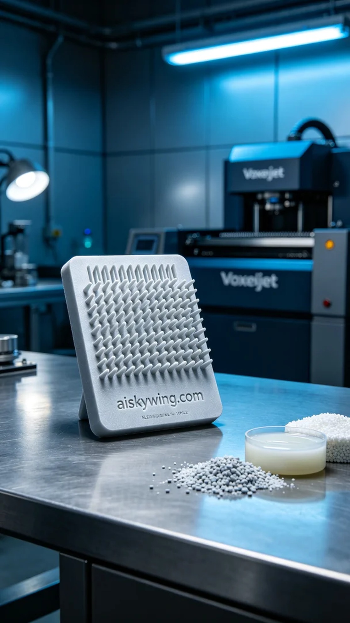 0617-Pet comb needle plate - Aiskywing Industrial 3D Printing Showcase