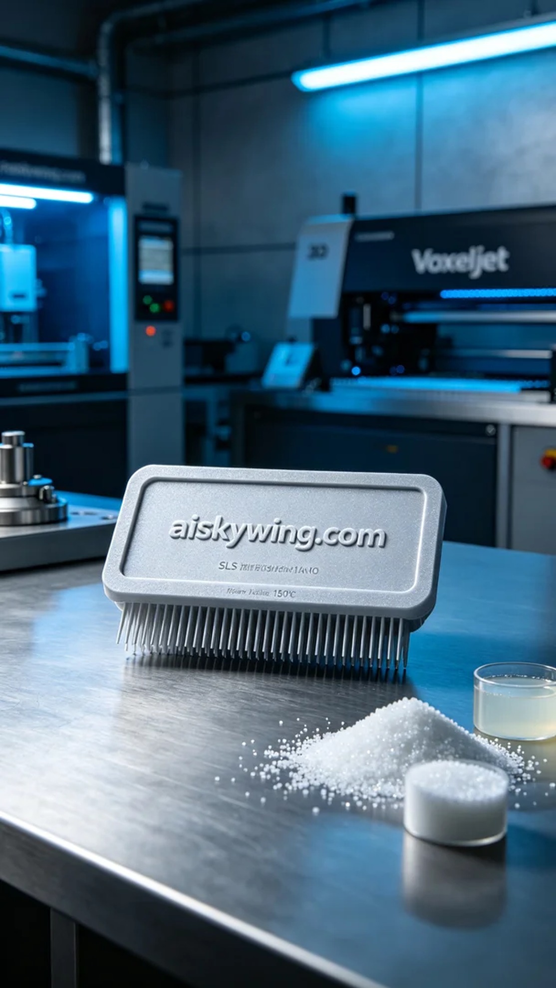 0617-Pet comb needle plate - Aiskywing Industrial 3D Printing Showcase 内容图3 Zhongshan Skywing 3D Technology Co.,LTD | 中山市天翼三维科技有限公司 0617-Pet comb needle plate - Aiskywing Industrial 3D Printing Showcase SLS-工业户外 (SLS-IO) 图3张