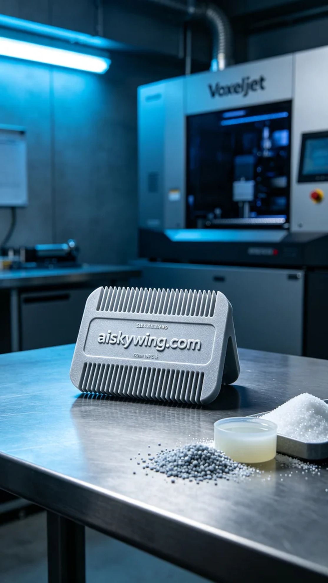 0617-Pet comb needle plate - Aiskywing Industrial 3D Printing Showcase 内容图4 Zhongshan Skywing 3D Technology Co.,LTD | 中山市天翼三维科技有限公司 0617-Pet comb needle plate - Aiskywing Industrial 3D Printing Showcase SLS-工业户外 (SLS-IO) 图4张