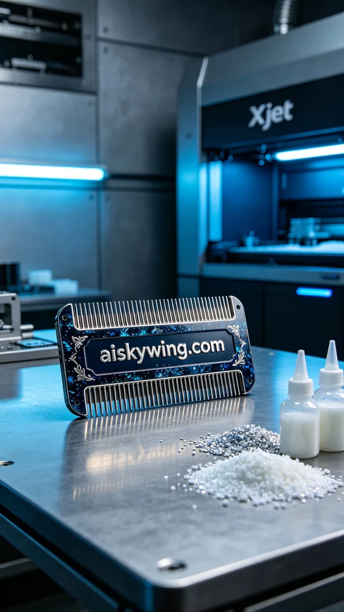 0806-Pet comb needle board - Aiskywing Industrial 3D Printing Showcase 内容图3 Zhongshan Skywing 3D Technology Co.,LTD | 中山市天翼三维科技有限公司 0806-Pet comb needle board - Aiskywing Industrial 3D Printing Showcase 混合工艺-综合 (HP-C) 图3张