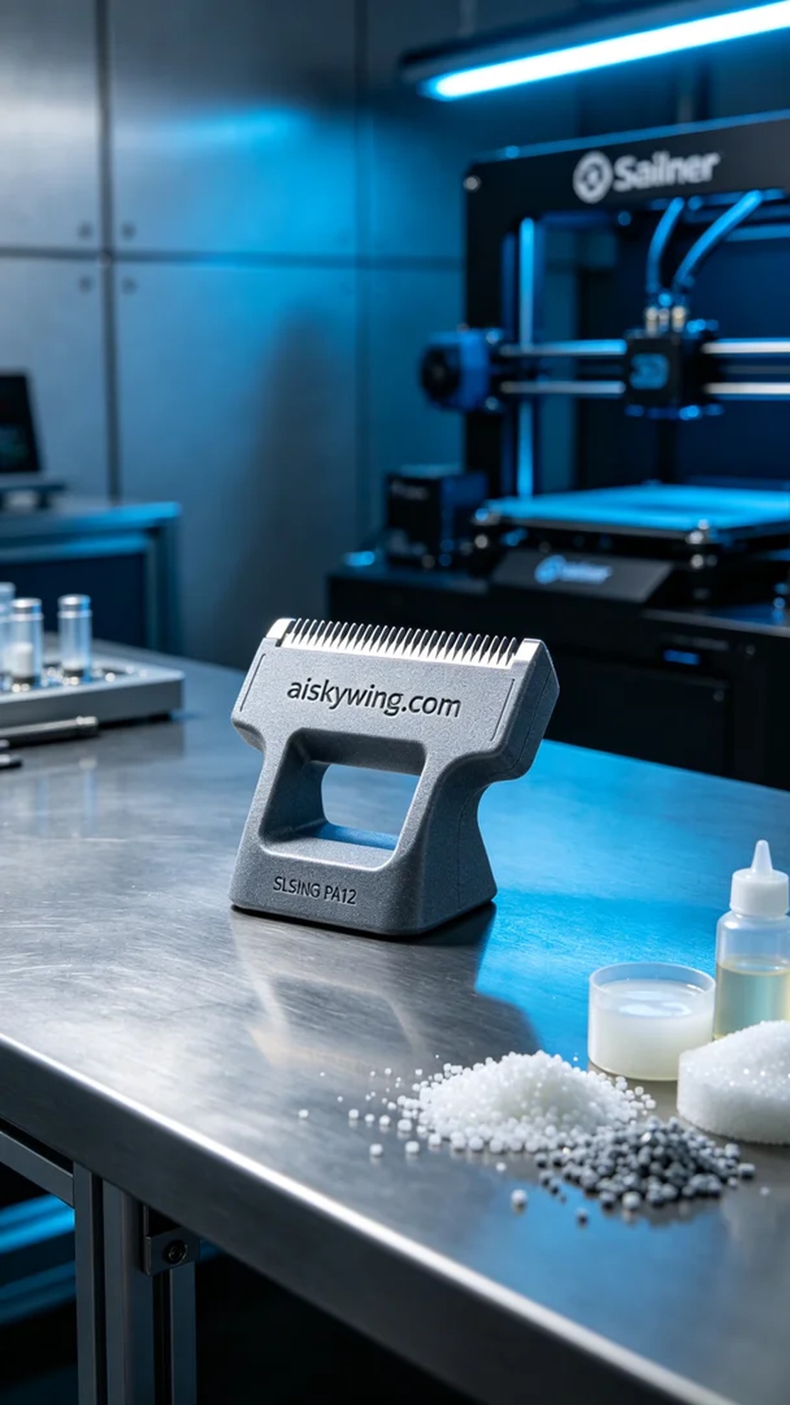 0599-Pet grooming clipper blade holder - Aiskywing Industrial 3D Printing Showcase 内容图2 Zhongshan Skywing 3D Technology Co.,LTD | 中山市天翼三维科技有限公司 0599-Pet grooming clipper blade holder - Aiskywing Industrial 3D Printing Showcase SLS-工业户外 (SLS-IO) 图2张