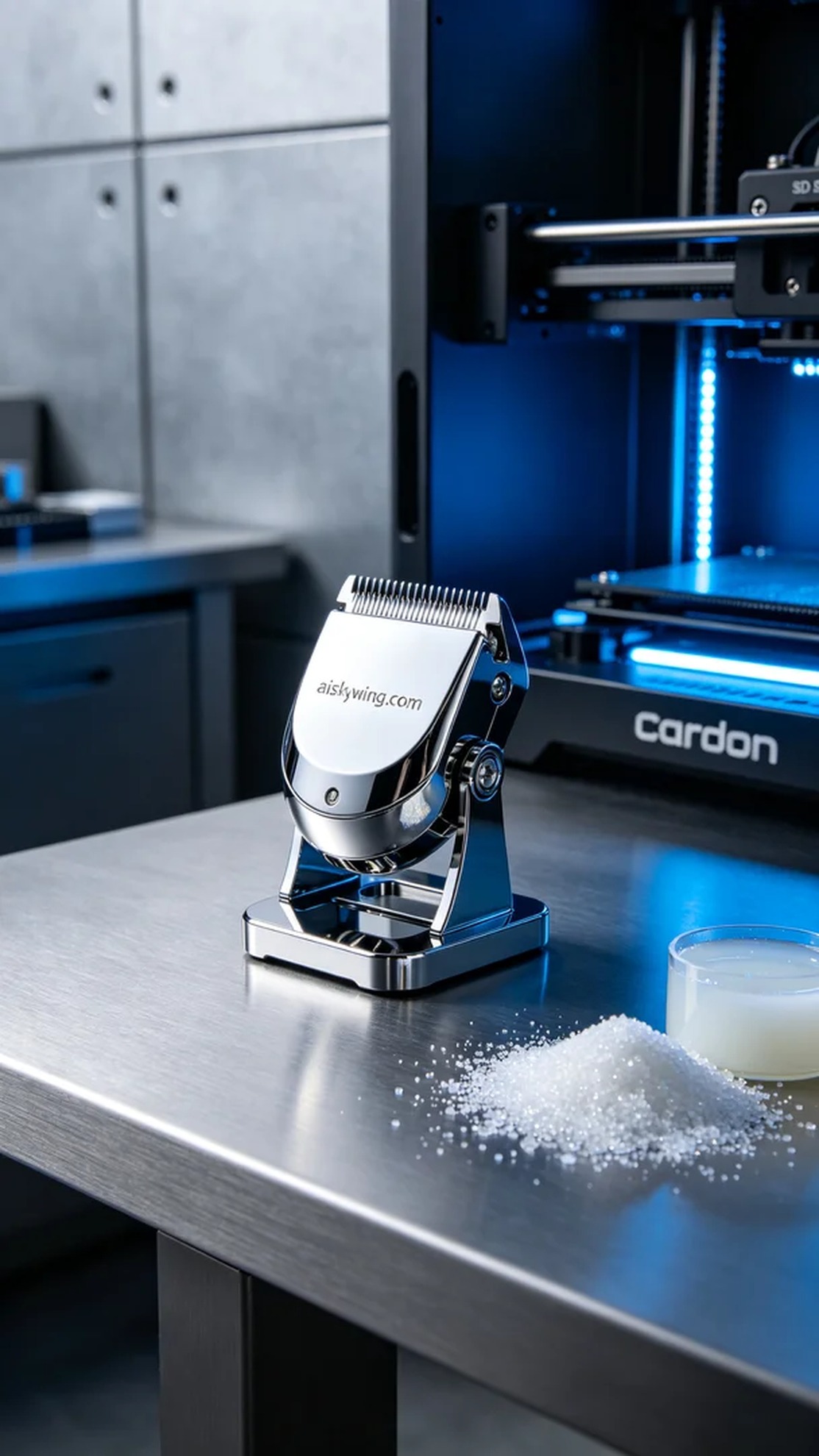 0798-Pet grooming clipper blade holder - Aiskywing Industrial 3D Printing Showcase 内容图2 Zhongshan Skywing 3D Technology Co.,LTD | 中山市天翼三维科技有限公司 0798-Pet grooming clipper blade holder - Aiskywing Industrial 3D Printing Showcase 混合工艺-综合 (HP-C) 图2张