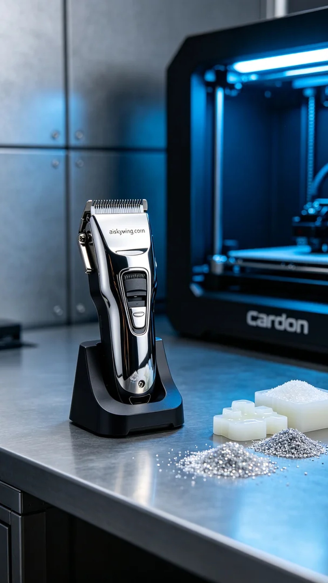 0798-Pet grooming clipper blade holder - Aiskywing Industrial 3D Printing Showcase 内容图4 Zhongshan Skywing 3D Technology Co.,LTD | 中山市天翼三维科技有限公司 0798-Pet grooming clipper blade holder - Aiskywing Industrial 3D Printing Showcase 混合工艺-综合 (HP-C) 图4张
