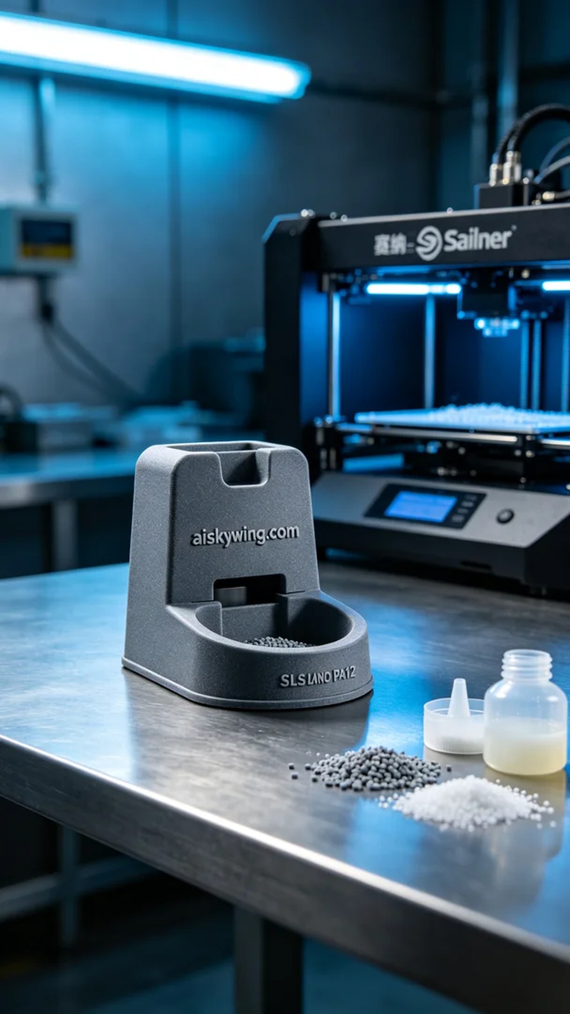 0603-Pet medication dispenser shell - Aiskywing Industrial 3D Printing Showcase 内容图3 Zhongshan Skywing 3D Technology Co.,LTD | 中山市天翼三维科技有限公司 0603-Pet medication dispenser shell - Aiskywing Industrial 3D Printing Showcase SLS-工业户外 (SLS-IO) 图3张