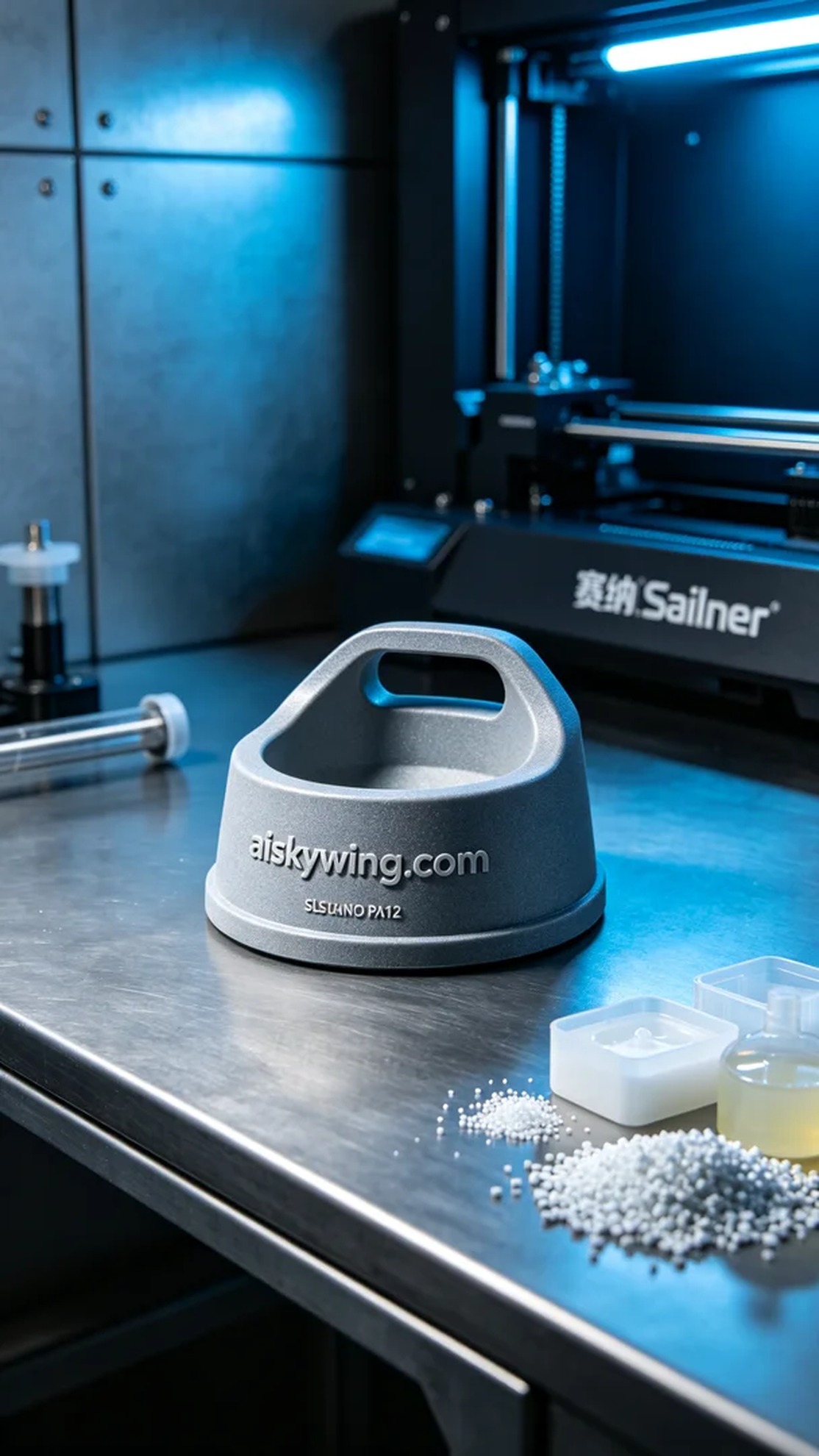 0603-Pet medication dispenser shell - Aiskywing Industrial 3D Printing Showcase 内容图4 Zhongshan Skywing 3D Technology Co.,LTD | 中山市天翼三维科技有限公司 0603-Pet medication dispenser shell - Aiskywing Industrial 3D Printing Showcase SLS-工业户外 (SLS-IO) 图4张