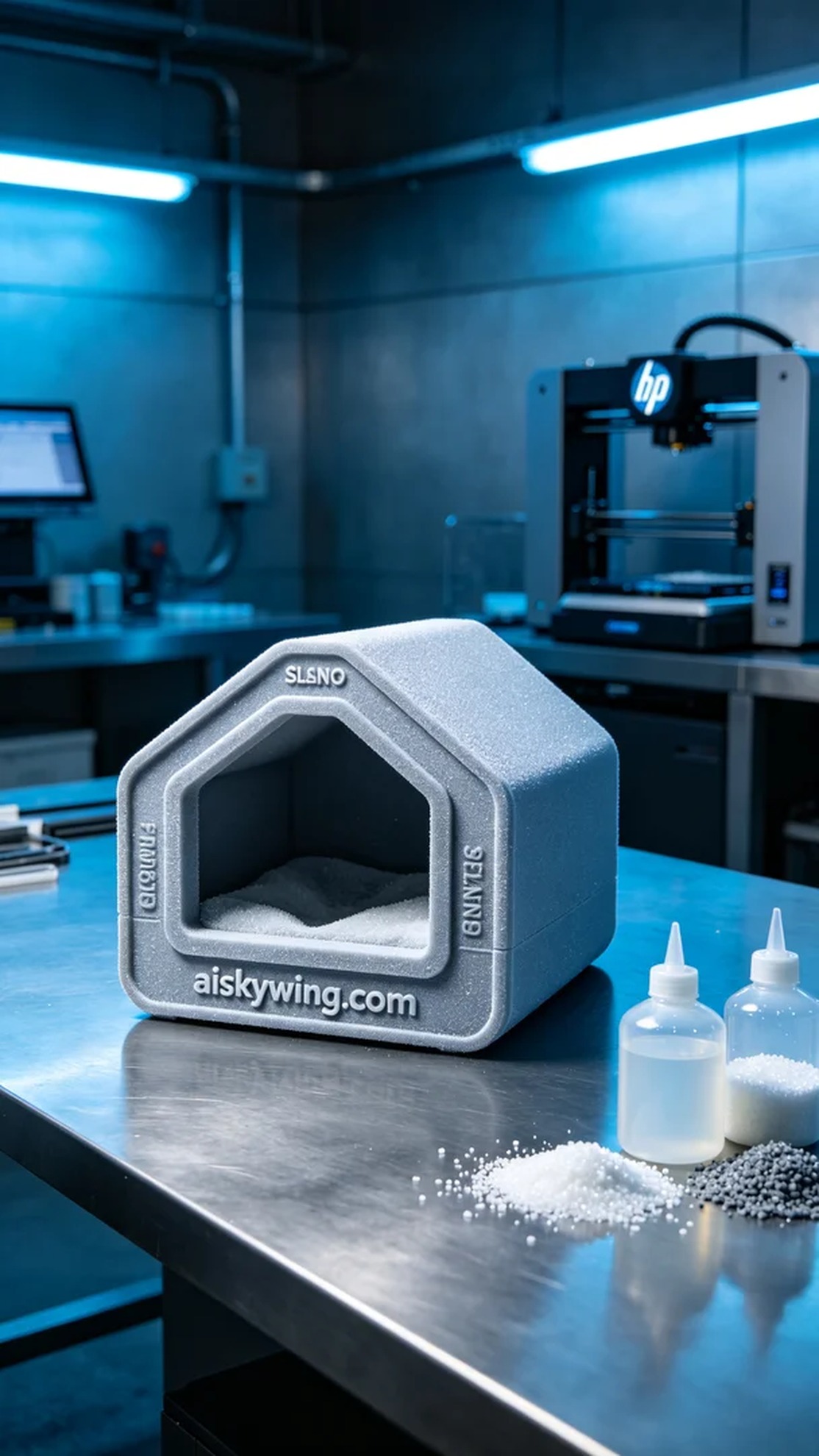 0957-Pet bed frame - Aiskywing Industrial 3D Printing Showcase 内容图1 Zhongshan Skywing 3D Technology Co.,LTD | 中山市天翼三维科技有限公司 0957-Pet bed frame - Aiskywing Industrial 3D Printing Showcase SLS-工业户外 (SLS-IO) 图1张