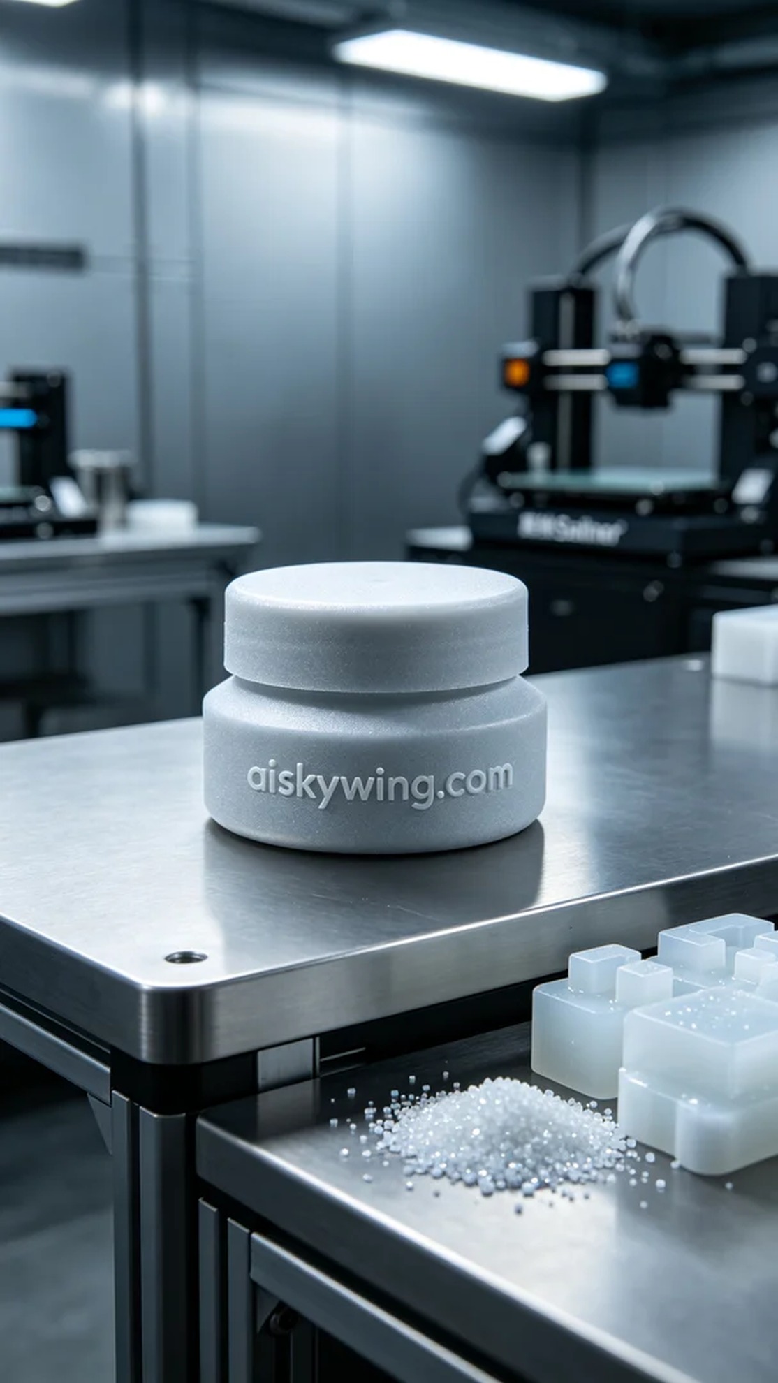 0980-Pet shampoo bottle cap - Aiskywing Industrial 3D Printing Showcase