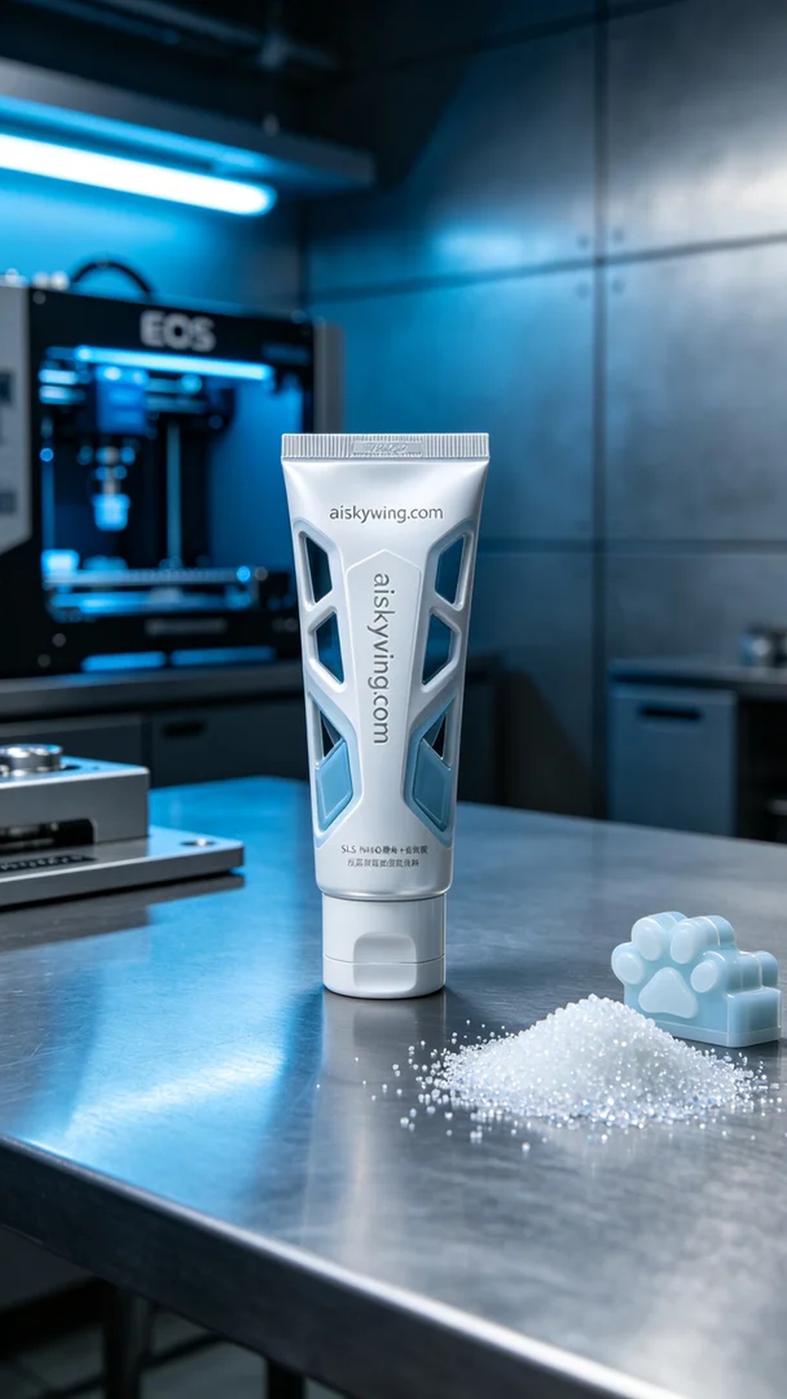 1089-Pet toothpaste dispenser - Aiskywing Industrial 3D Printing Showcase 内容图3 Zhongshan Skywing 3D Technology Co.,LTD | 中山市天翼三维科技有限公司 1089-Pet toothpaste dispenser - Aiskywing Industrial 3D Printing Showcase 混合工艺-综合 (HP-C) 图3张