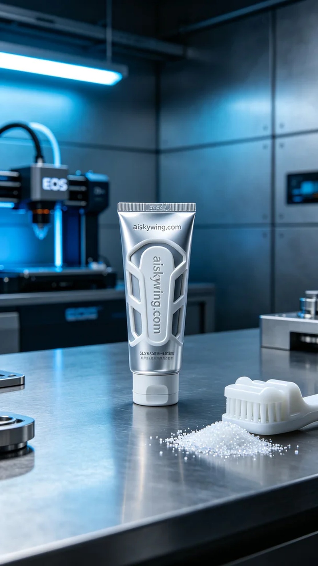 1089-Pet toothpaste dispenser - Aiskywing Industrial 3D Printing Showcase 内容图4 Zhongshan Skywing 3D Technology Co.,LTD | 中山市天翼三维科技有限公司 1089-Pet toothpaste dispenser - Aiskywing Industrial 3D Printing Showcase 混合工艺-综合 (HP-C) 图4张