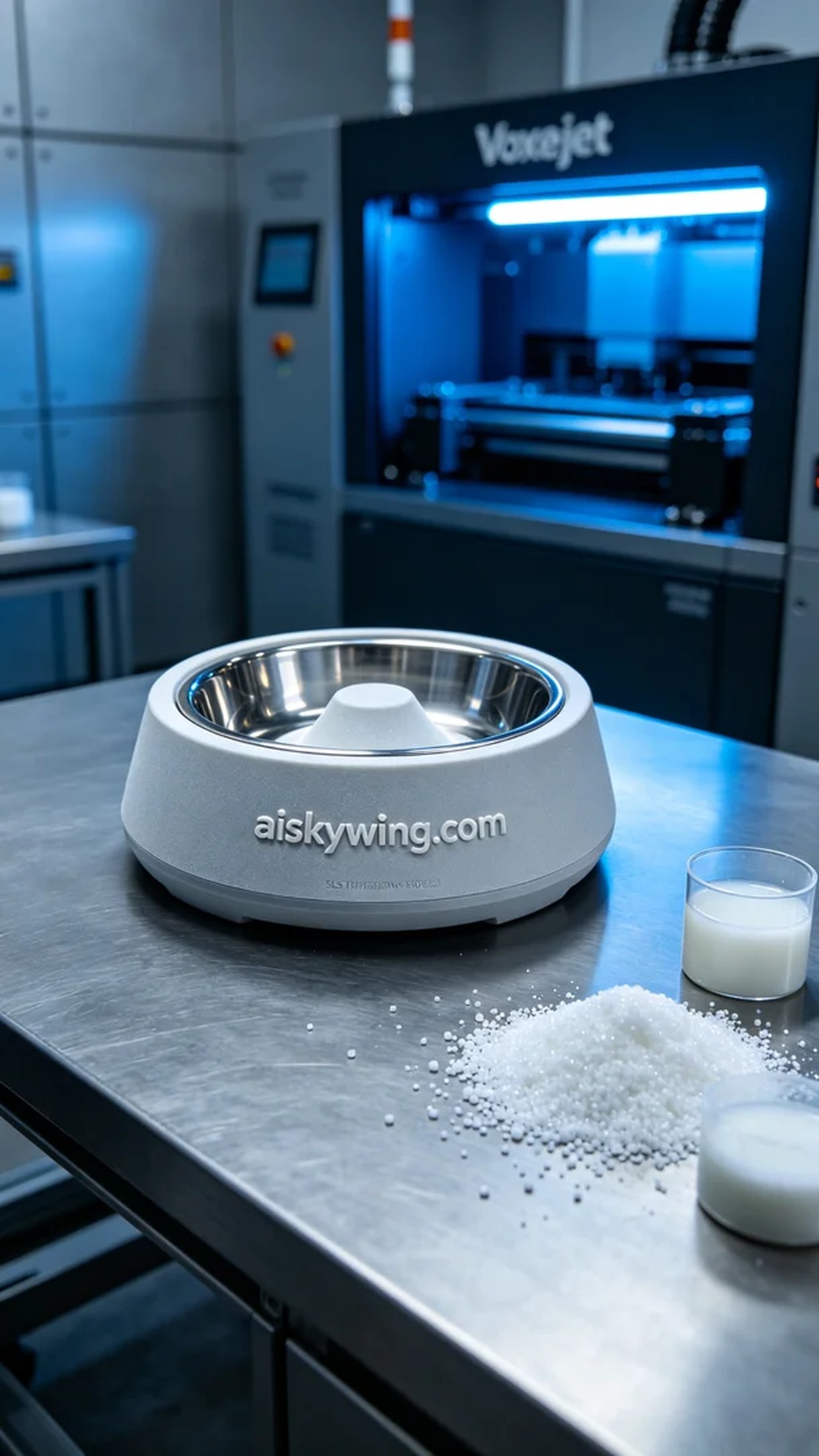 0615-Pet Smart Feeder Turntable - Aiskywing Industrial 3D Printing Showcase 内容图1 Zhongshan Skywing 3D Technology Co.,LTD | 中山市天翼三维科技有限公司 0615-Pet Smart Feeder Turntable - Aiskywing Industrial 3D Printing Showcase SLS-工业户外 (SLS-IO) 图1张
