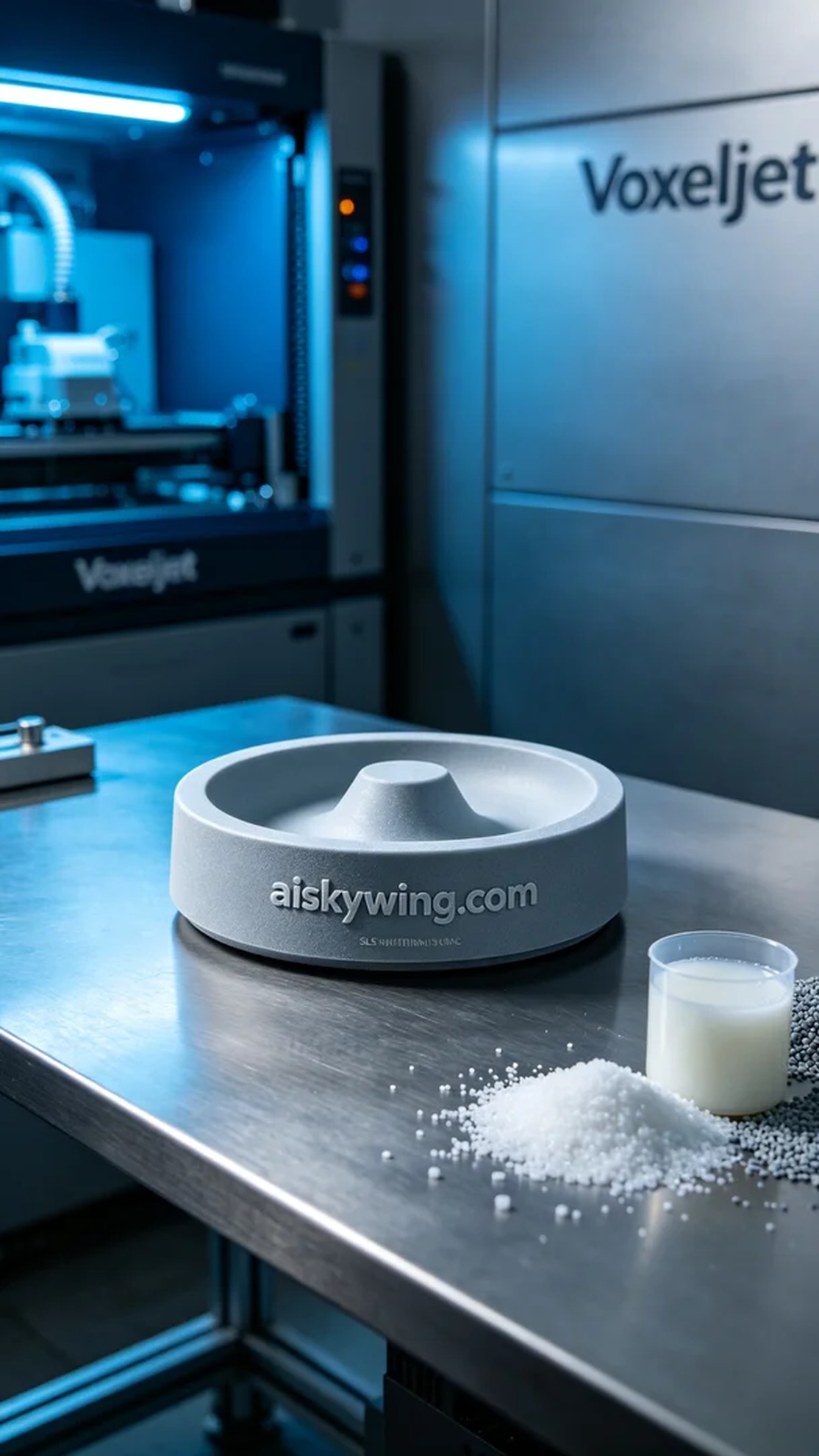 0615-Pet Smart Feeder Turntable - Aiskywing Industrial 3D Printing Showcase 内容图4 Zhongshan Skywing 3D Technology Co.,LTD | 中山市天翼三维科技有限公司 0615-Pet Smart Feeder Turntable - Aiskywing Industrial 3D Printing Showcase SLS-工业户外 (SLS-IO) 图4张