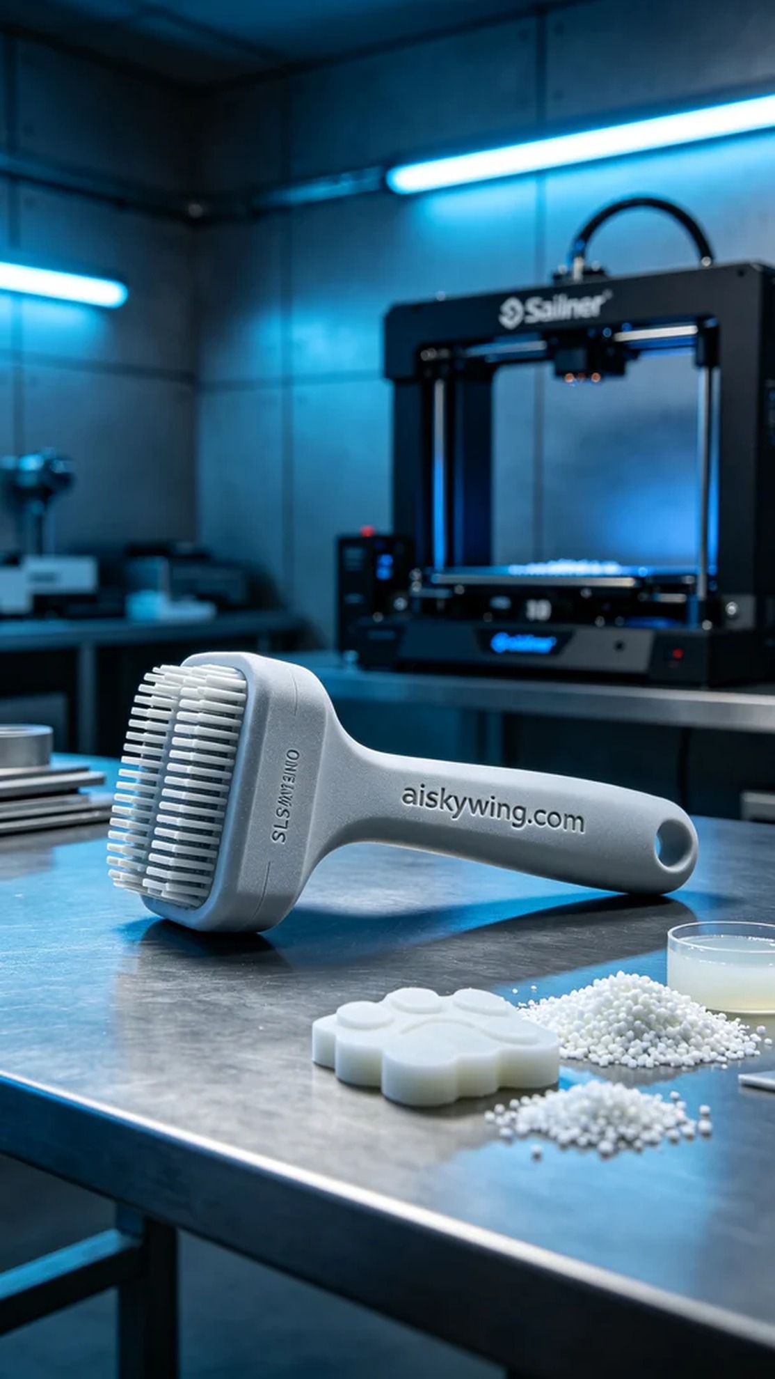 0974-Pet Foot Cleaner Handle - Aiskywing Industrial 3D Printing Showcase 内容图2 Zhongshan Skywing 3D Technology Co.,LTD | 中山市天翼三维科技有限公司 0974-Pet Foot Cleaner Handle - Aiskywing Industrial 3D Printing Showcase SLS-工业户外 (SLS-IO) 图2张