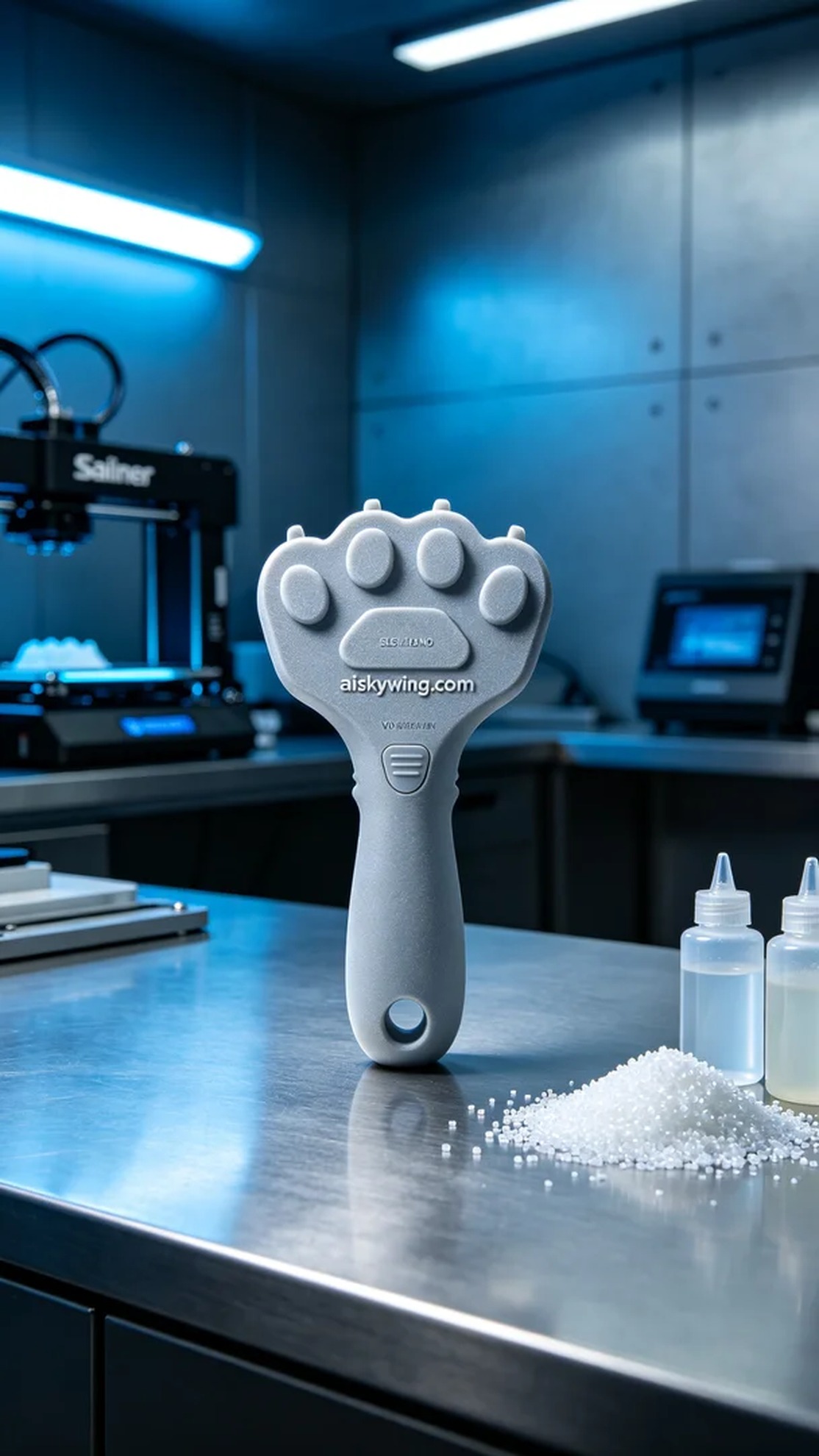 0974-Pet Foot Cleaner Handle - Aiskywing Industrial 3D Printing Showcase 内容图4 Zhongshan Skywing 3D Technology Co.,LTD | 中山市天翼三维科技有限公司 0974-Pet Foot Cleaner Handle - Aiskywing Industrial 3D Printing Showcase SLS-工业户外 (SLS-IO) 图4张