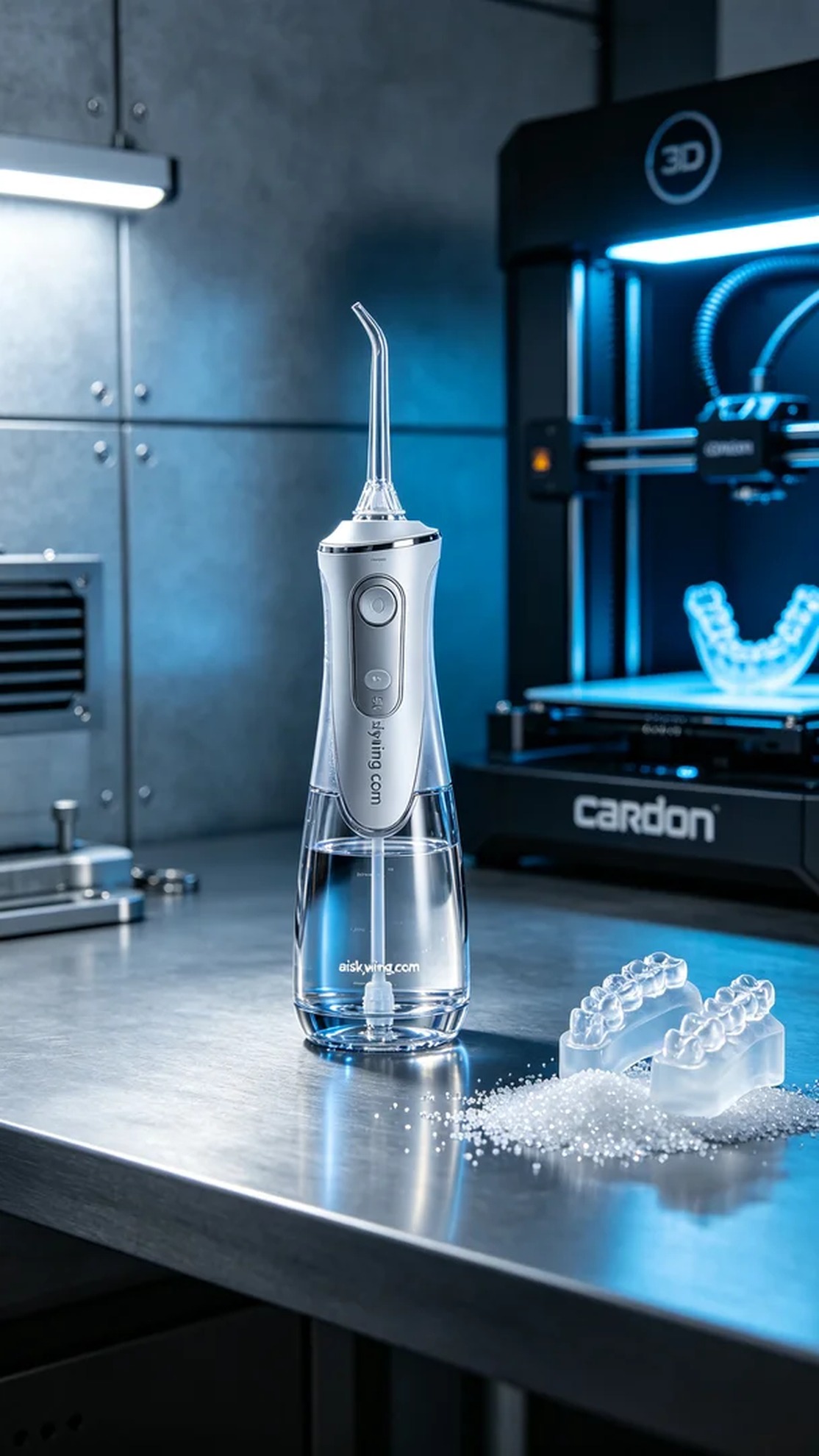 1027-Water Flosser Handle - Aiskywing Industrial 3D Printing Showcase 内容图1 Zhongshan Skywing 3D Technology Co.,LTD | 中山市天翼三维科技有限公司 1027-Water Flosser Handle - Aiskywing Industrial 3D Printing Showcase SLA-消费电子 (SLA-CE) 图1张