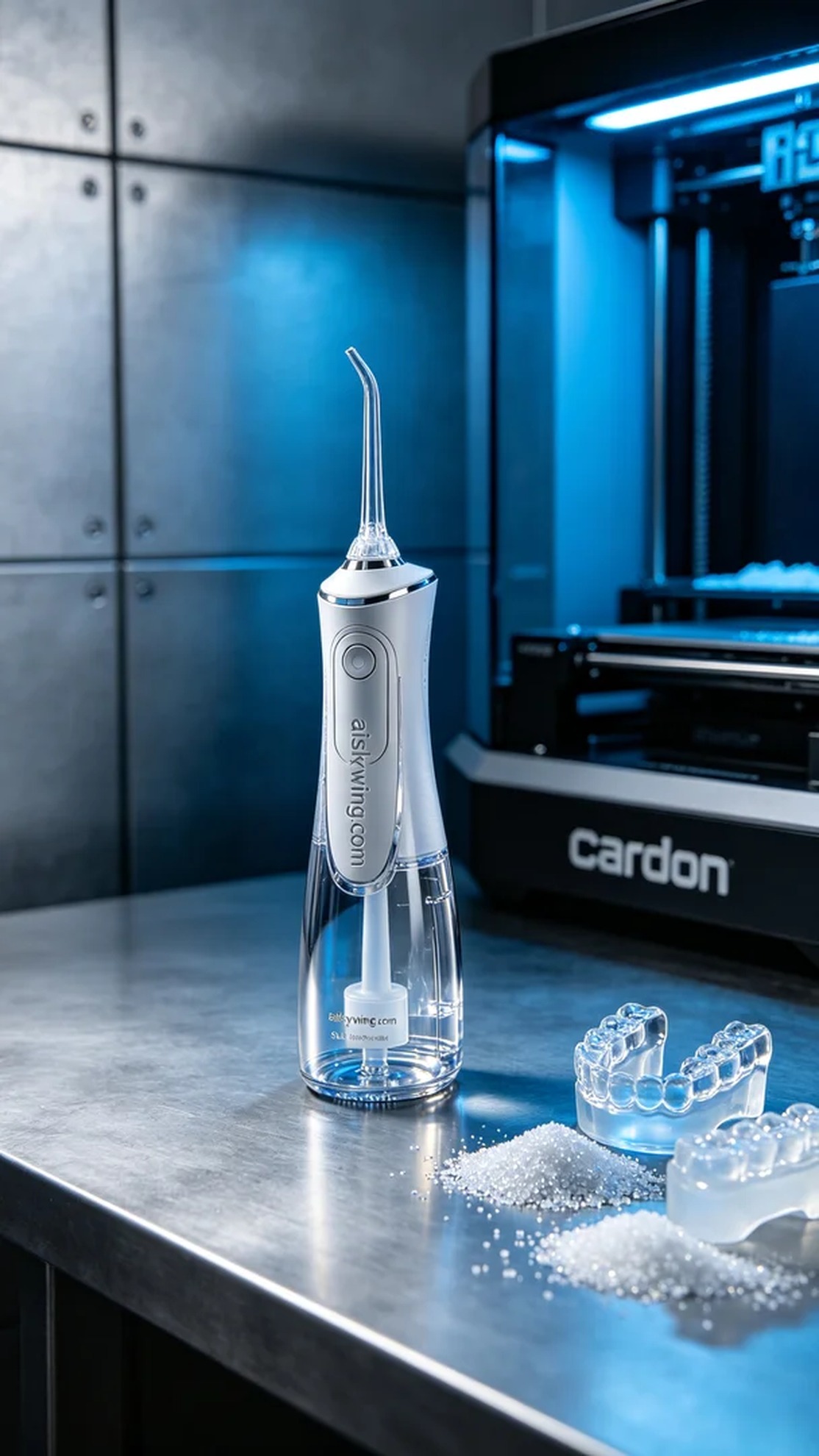 1027-Water Flosser Handle - Aiskywing Industrial 3D Printing Showcase 内容图2 Zhongshan Skywing 3D Technology Co.,LTD | 中山市天翼三维科技有限公司 1027-Water Flosser Handle - Aiskywing Industrial 3D Printing Showcase SLA-消费电子 (SLA-CE) 图2张