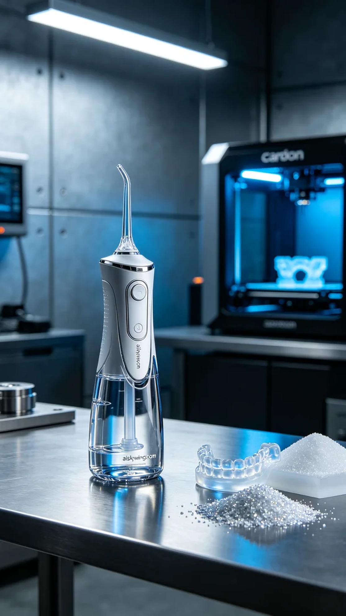 1027-Water Flosser Handle - Aiskywing Industrial 3D Printing Showcase 内容图3 Zhongshan Skywing 3D Technology Co.,LTD | 中山市天翼三维科技有限公司 1027-Water Flosser Handle - Aiskywing Industrial 3D Printing Showcase SLA-消费电子 (SLA-CE) 图3张