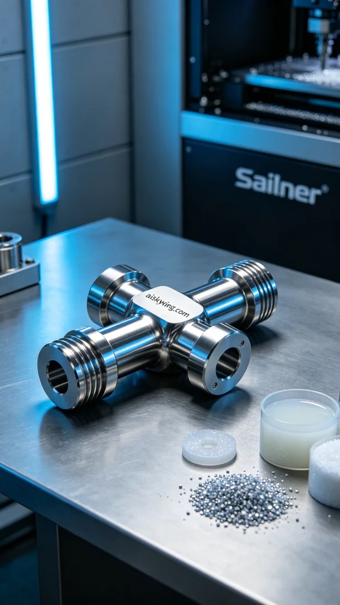 0587-Drive shaft cross joint - Aiskywing Industrial 3D Printing Showcase