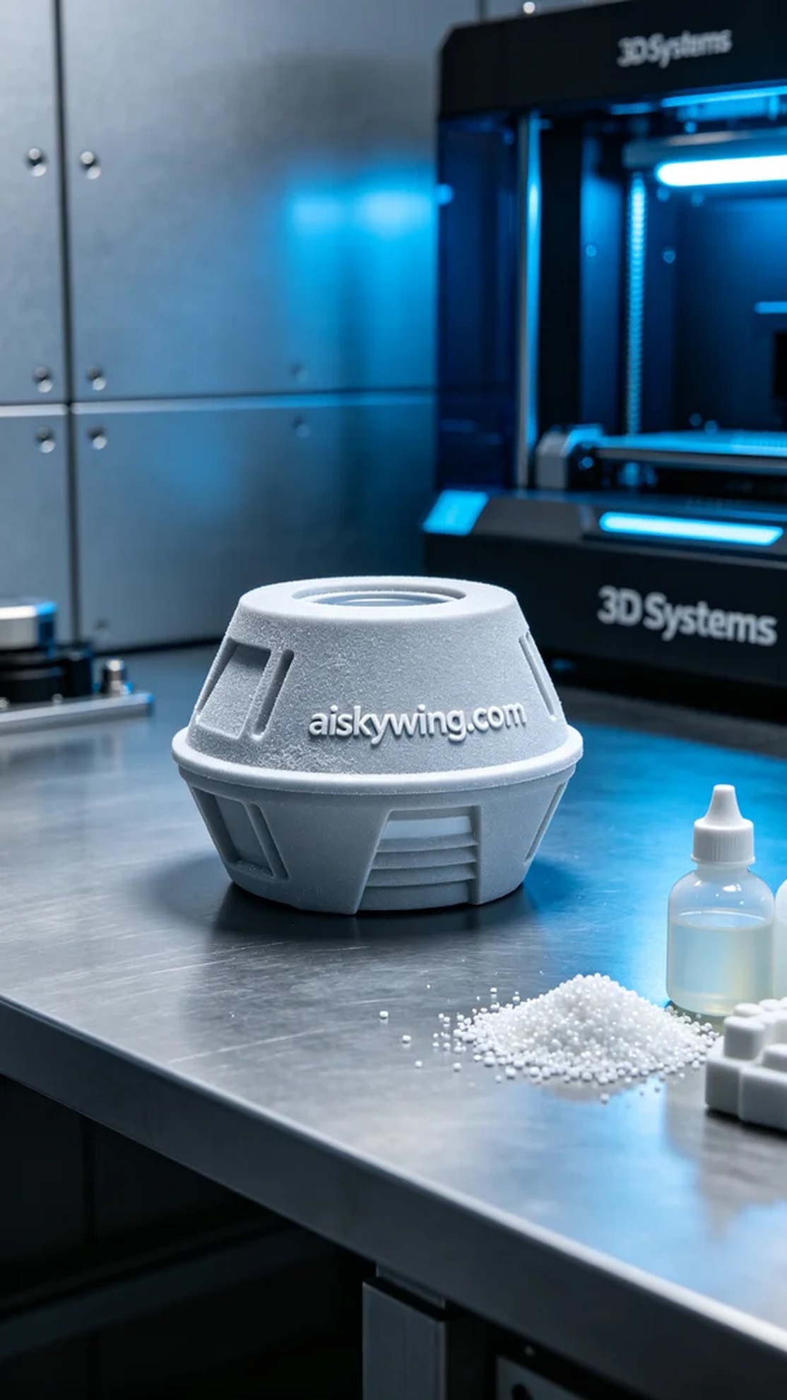 1015-Sensor protective cover - Aiskywing Industrial 3D Printing Showcase 内容图2 Zhongshan Skywing 3D Technology Co.,LTD | 中山市天翼三维科技有限公司 1015-Sensor protective cover - Aiskywing Industrial 3D Printing Showcase SLS-无人机机器人 (SLS-UAV) 图2张