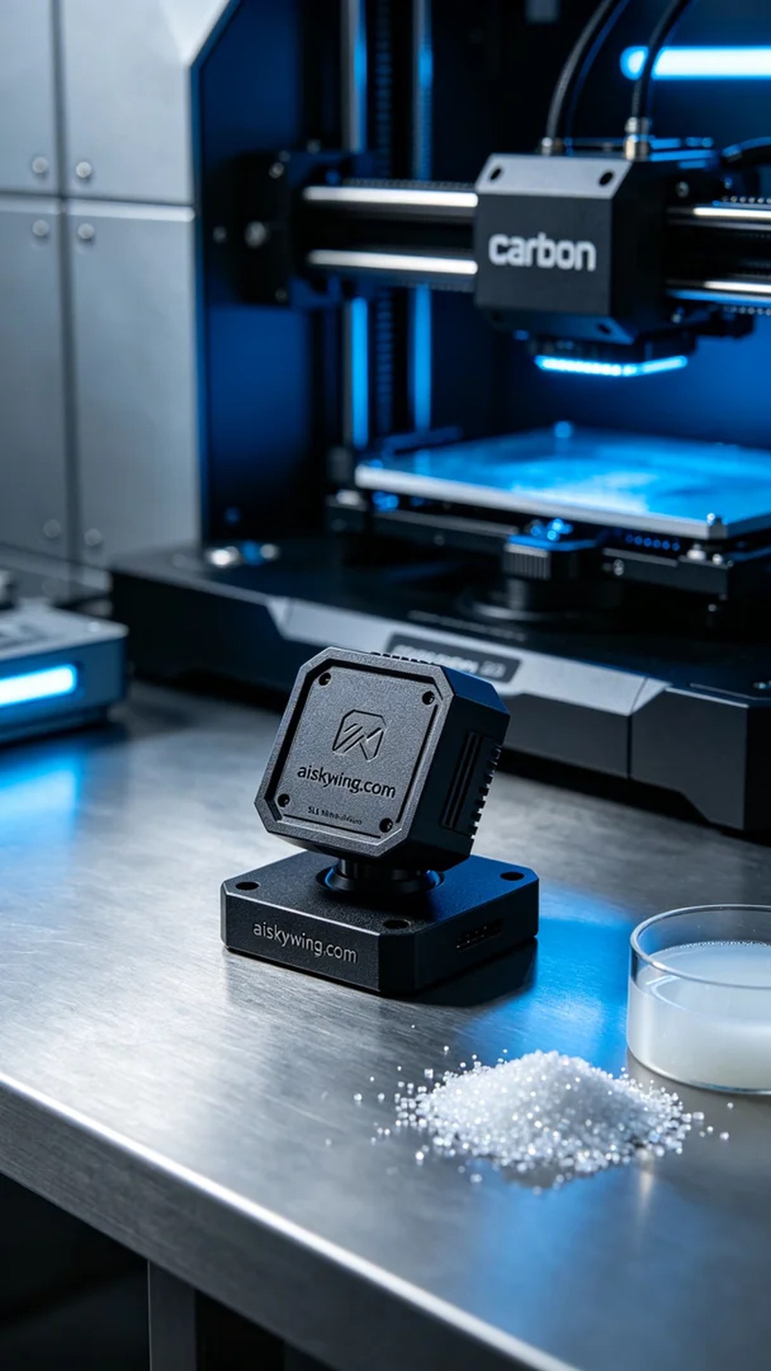 1017-Sensor base - Aiskywing Industrial 3D Printing Showcase 内容图3 Zhongshan Skywing 3D Technology Co.,LTD | 中山市天翼三维科技有限公司 1017-Sensor base - Aiskywing Industrial 3D Printing Showcase SLS-无人机机器人 (SLS-UAV) 图3张