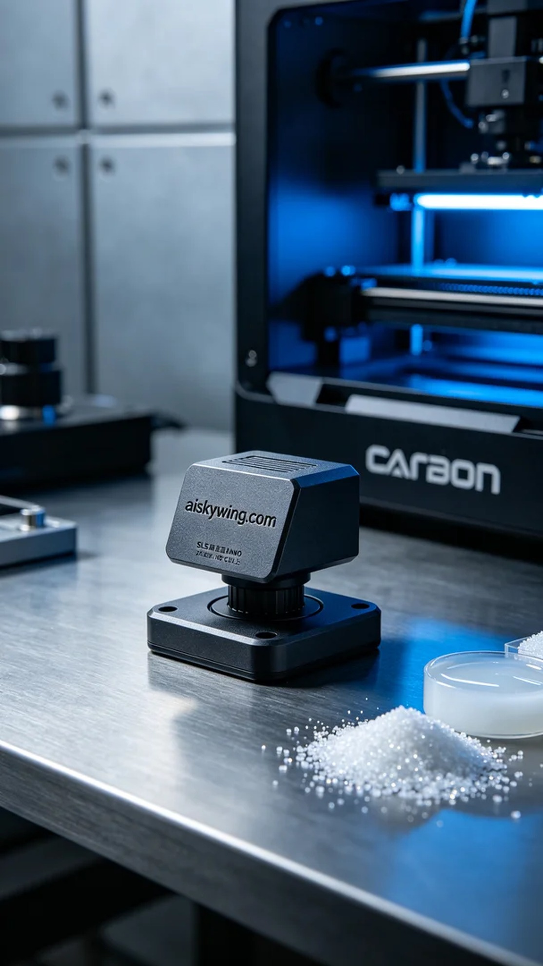1017-Sensor base - Aiskywing Industrial 3D Printing Showcase 内容图4 Zhongshan Skywing 3D Technology Co.,LTD | 中山市天翼三维科技有限公司 1017-Sensor base - Aiskywing Industrial 3D Printing Showcase SLS-无人机机器人 (SLS-UAV) 图4张