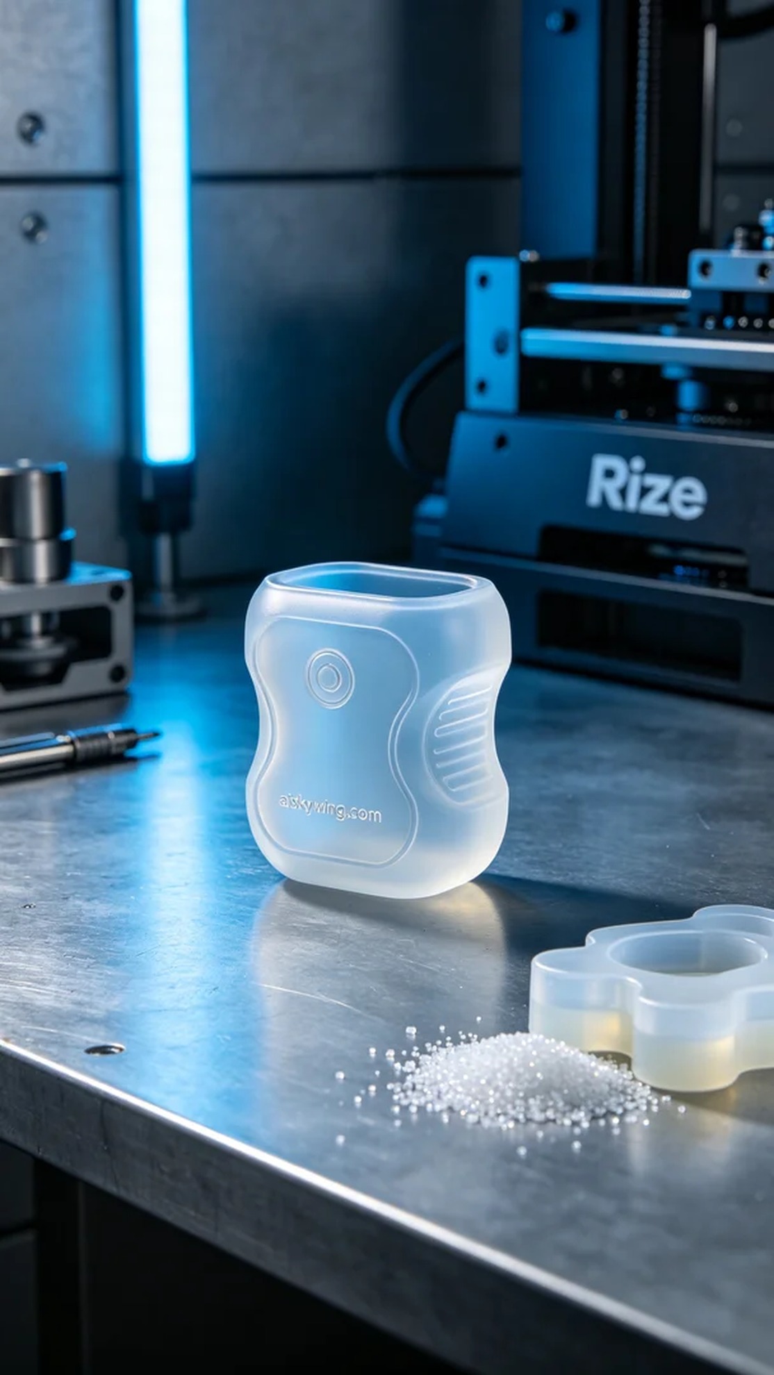 0813-Sensor silicone sleeve - Aiskywing Industrial 3D Printing Showcase 内容图4 Zhongshan Skywing 3D Technology Co.,LTD | 中山市天翼三维科技有限公司 0813-Sensor silicone sleeve - Aiskywing Industrial 3D Printing Showcase 硅胶复模-柔性 (SM-F) 图4张