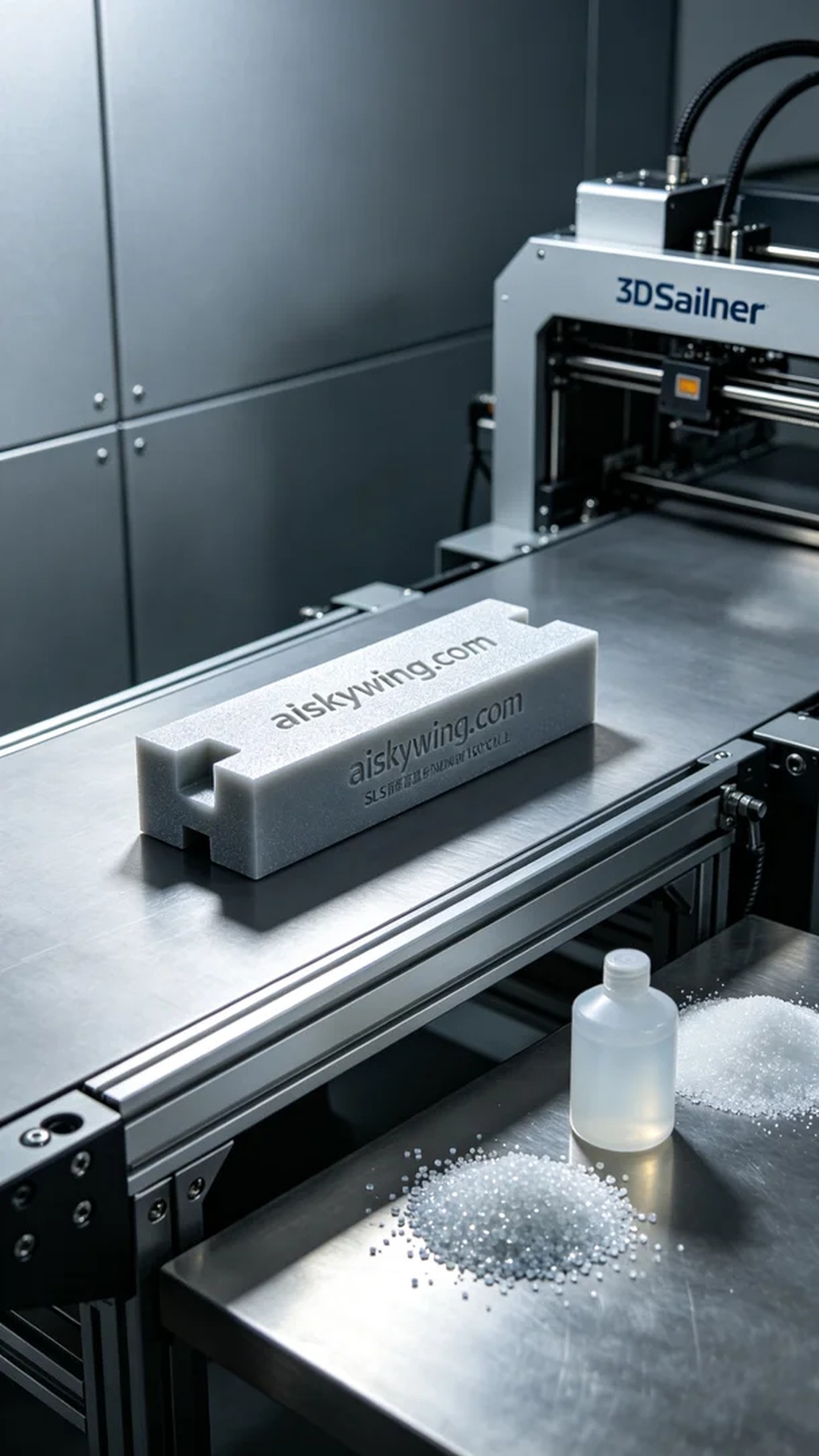 0594-Conveyor Belt Guide Block - Aiskywing Industrial 3D Printing Showcase 内容图3 Zhongshan Skywing 3D Technology Co.,LTD | 中山市天翼三维科技有限公司 0594-Conveyor Belt Guide Block - Aiskywing Industrial 3D Printing Showcase SLS-工业户外 (SLS-IO) 图3张
