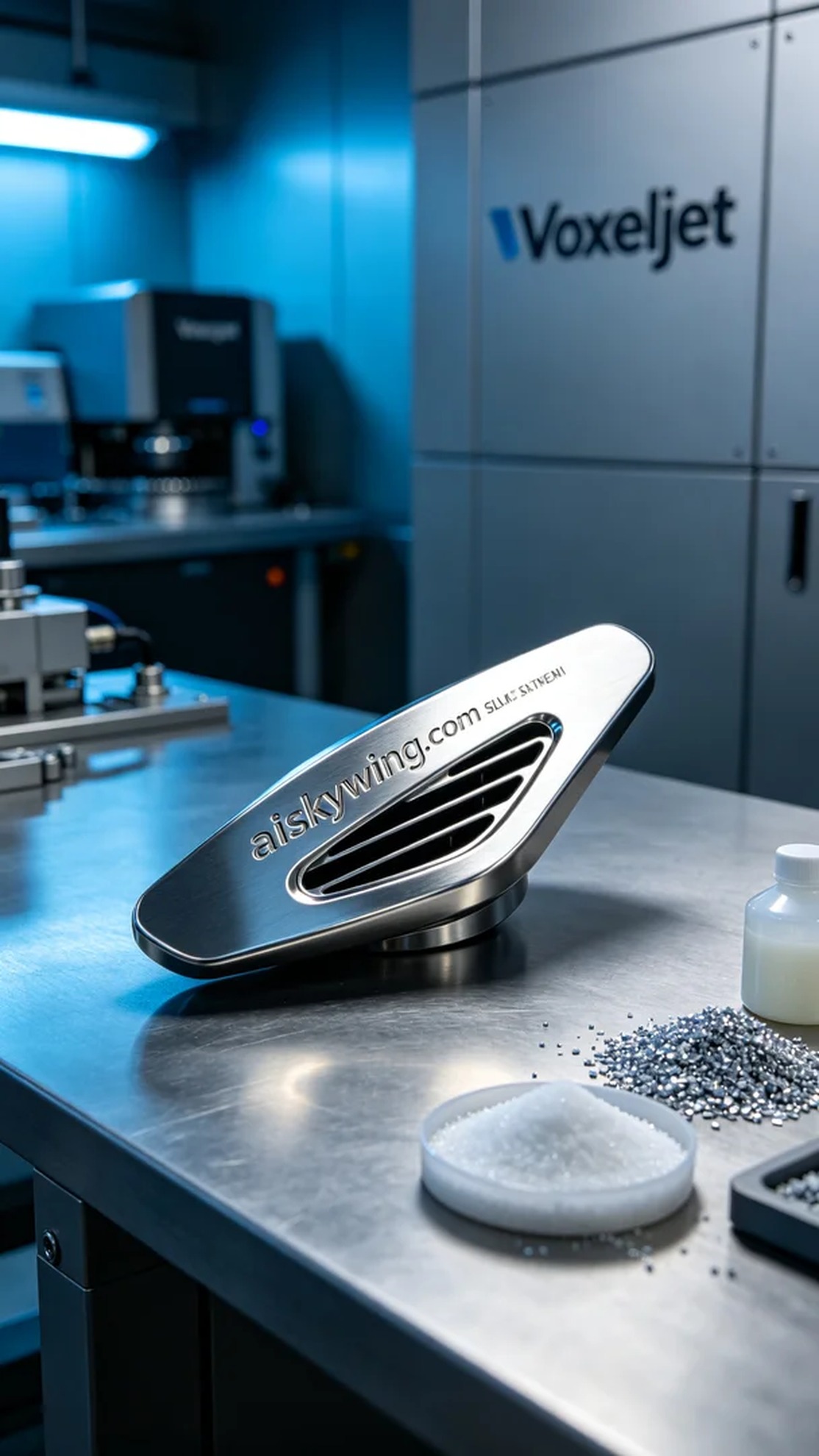 0898-Air outlet flaps - Aiskywing Industrial 3D Printing Showcase 内容图1 Zhongshan Skywing 3D Technology Co.,LTD | 中山市天翼三维科技有限公司 0898-Air outlet flaps - Aiskywing Industrial 3D Printing Showcase SLM-汽车高端 (SLM-AP) 图1张