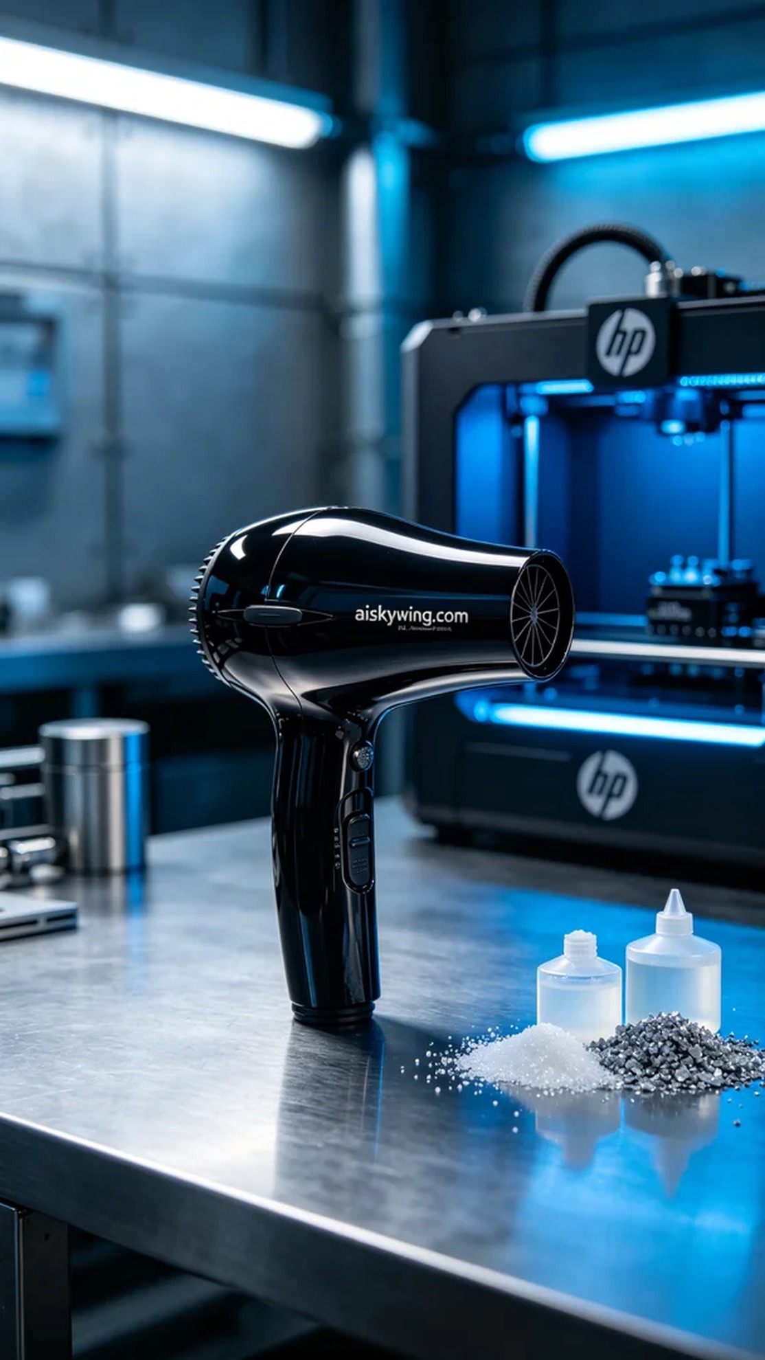 1034-Hair dryer nozzle - Aiskywing Industrial 3D Printing Showcase