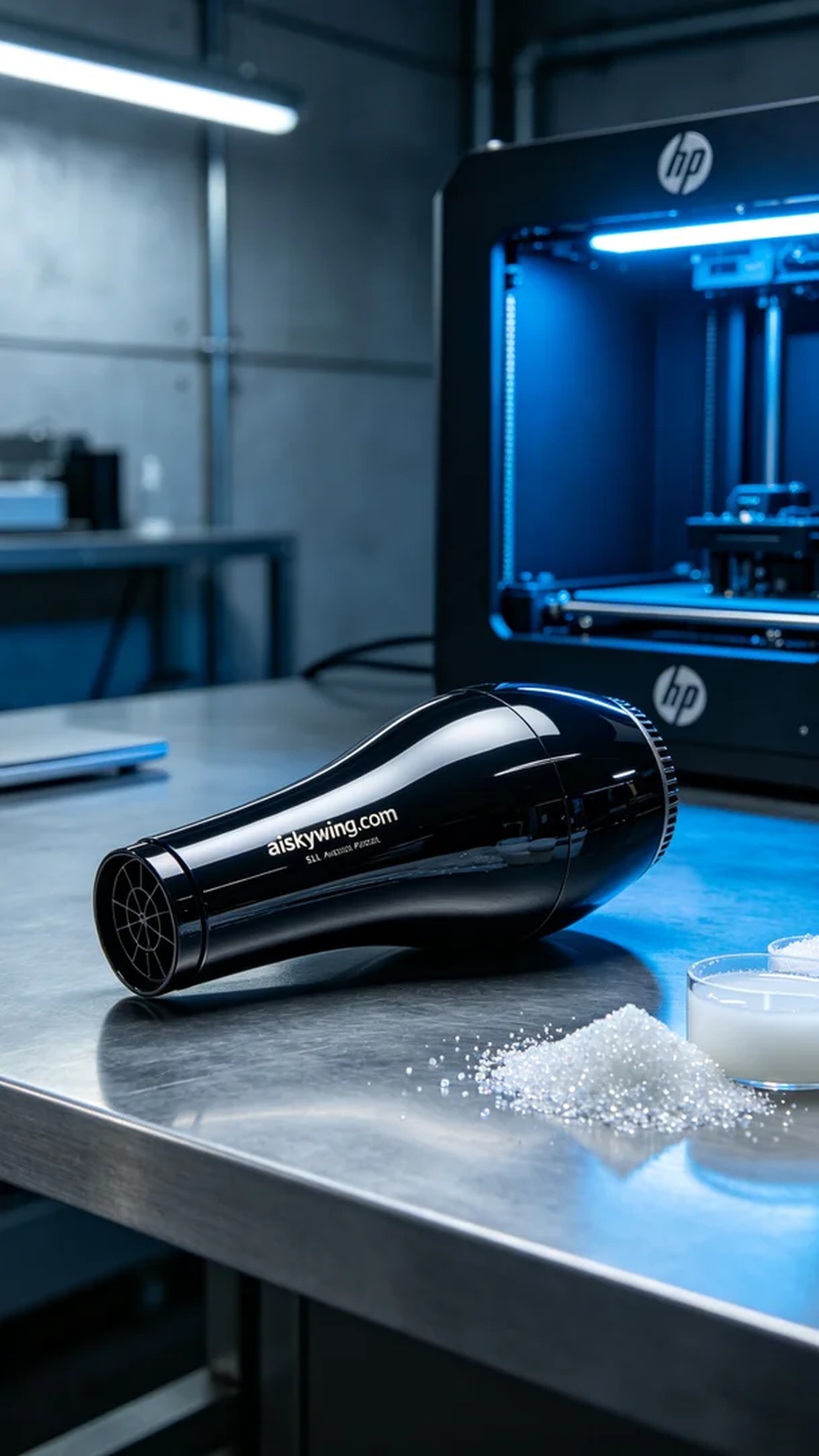 1034-Hair dryer nozzle - Aiskywing Industrial 3D Printing Showcase 内容图2 Zhongshan Skywing 3D Technology Co.,LTD | 中山市天翼三维科技有限公司 1034-Hair dryer nozzle - Aiskywing Industrial 3D Printing Showcase SLA-消费电子 (SLA-CE) 图2张