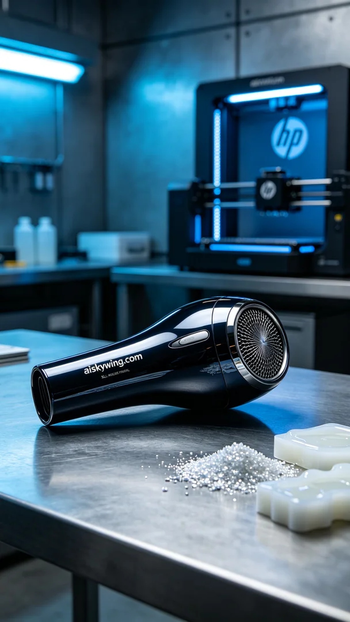 1034-Hair dryer nozzle - Aiskywing Industrial 3D Printing Showcase 内容图3 Zhongshan Skywing 3D Technology Co.,LTD | 中山市天翼三维科技有限公司 1034-Hair dryer nozzle - Aiskywing Industrial 3D Printing Showcase SLA-消费电子 (SLA-CE) 图3张