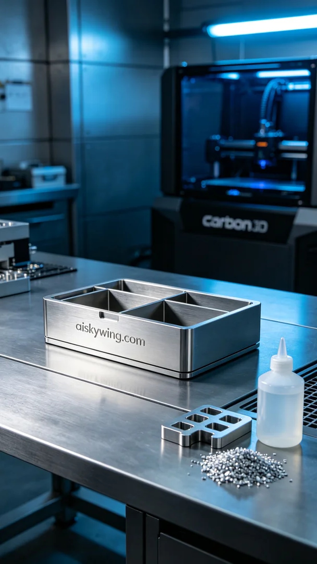 0891-Storage box divider - Aiskywing Industrial 3D Printing Showcase 内容图4 Zhongshan Skywing 3D Technology Co.,LTD | 中山市天翼三维科技有限公司 0891-Storage box divider - Aiskywing Industrial 3D Printing Showcase SLM-汽车高端 (SLM-AP) 图4张