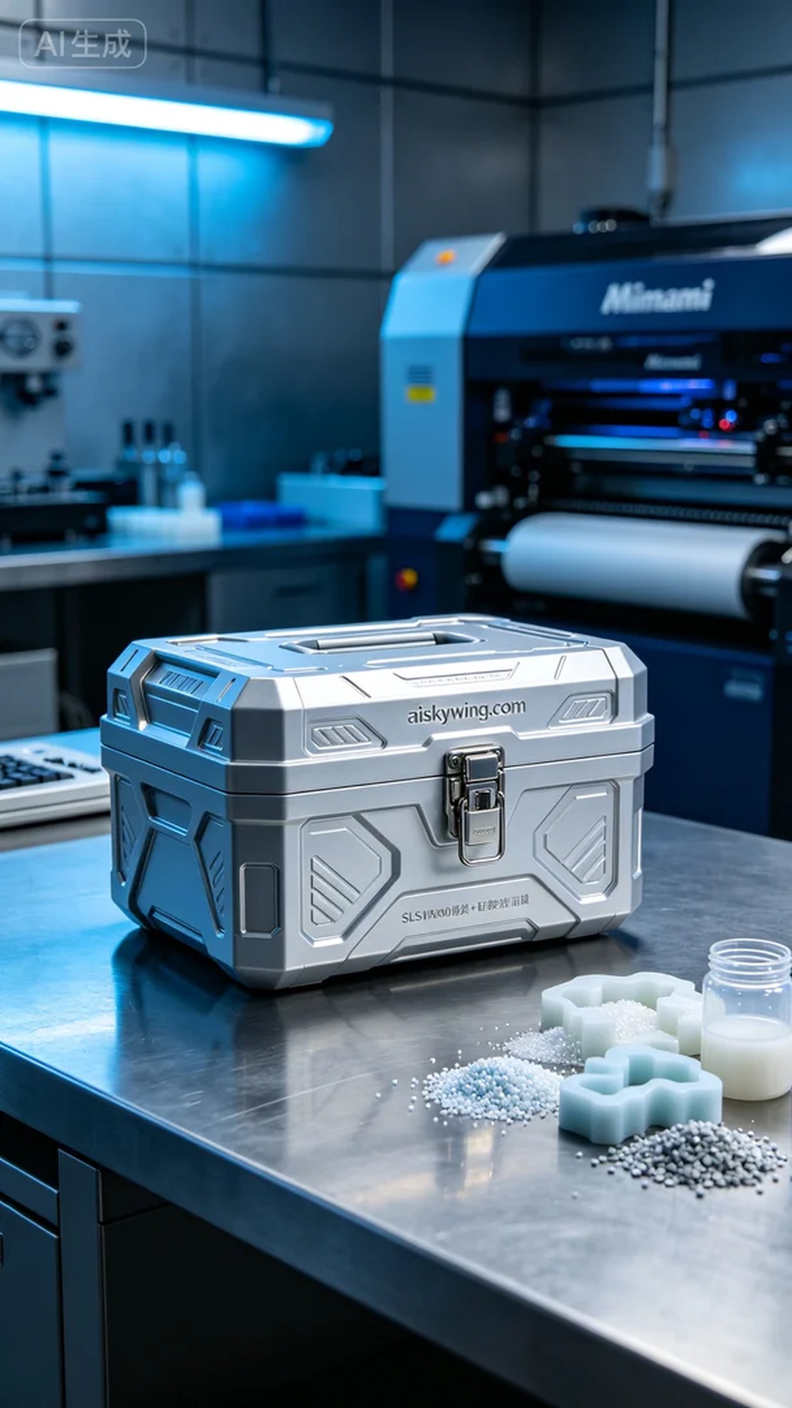 0676-Storage box latch - Aiskywing Industrial 3D Printing Showcase 内容图2 Zhongshan Skywing 3D Technology Co.,LTD | 中山市天翼三维科技有限公司 0676-Storage box latch - Aiskywing Industrial 3D Printing Showcase 全工艺-补充 (FP-S) 图2张